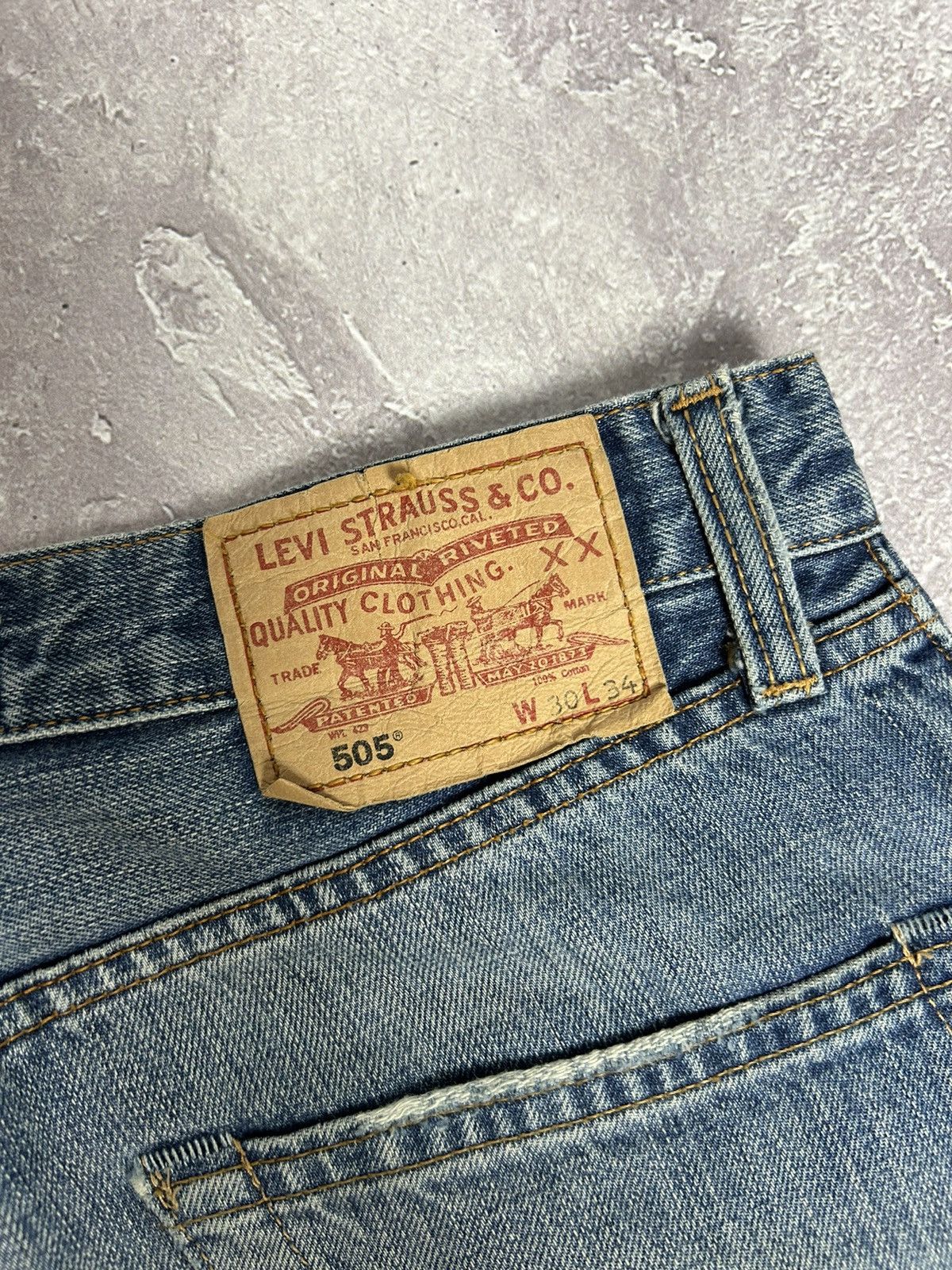 Levi's × Levi's Vintage Clothing × Vintage y2k Levis 505 Limited Edition Jeans Vintage 30x34 90s RARE Size US 30 / EU 46 - 11 Thumbnail