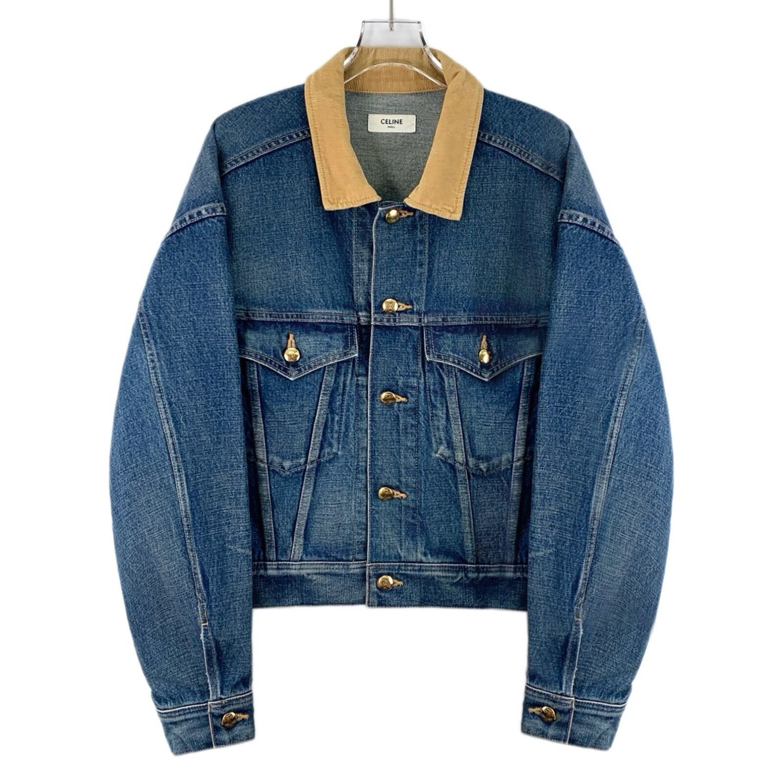 Celine Celine Retro Blue Jacket S Women Size S / US 4 / IT 40 - 1 Thumbnail