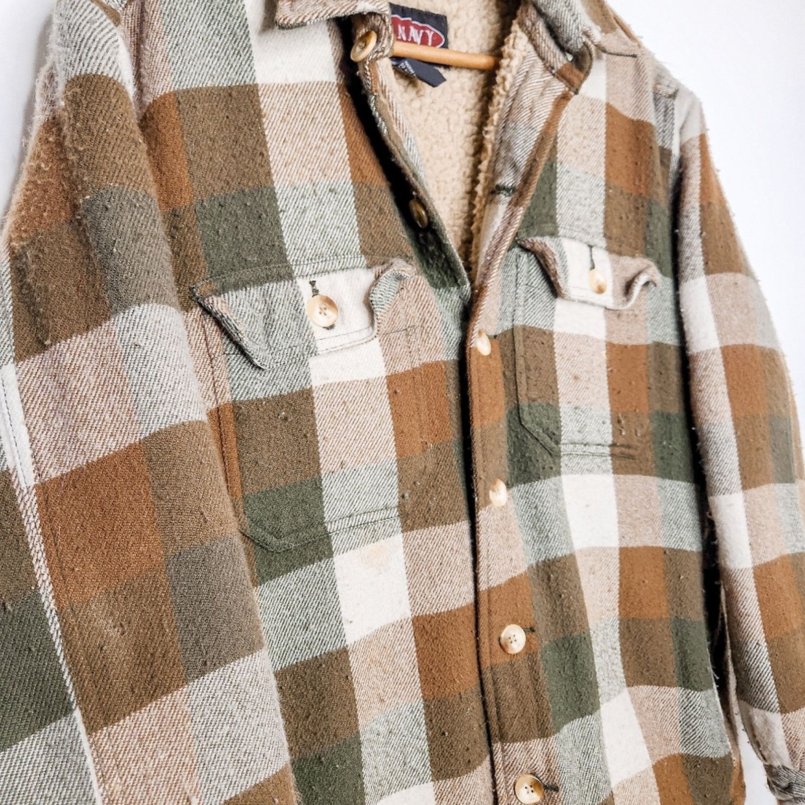 Old Navy Old Navy Vintage Flannel Button Down Jacket Shacket Size S Size US S / EU 44-46 / 1 - 3 Thumbnail