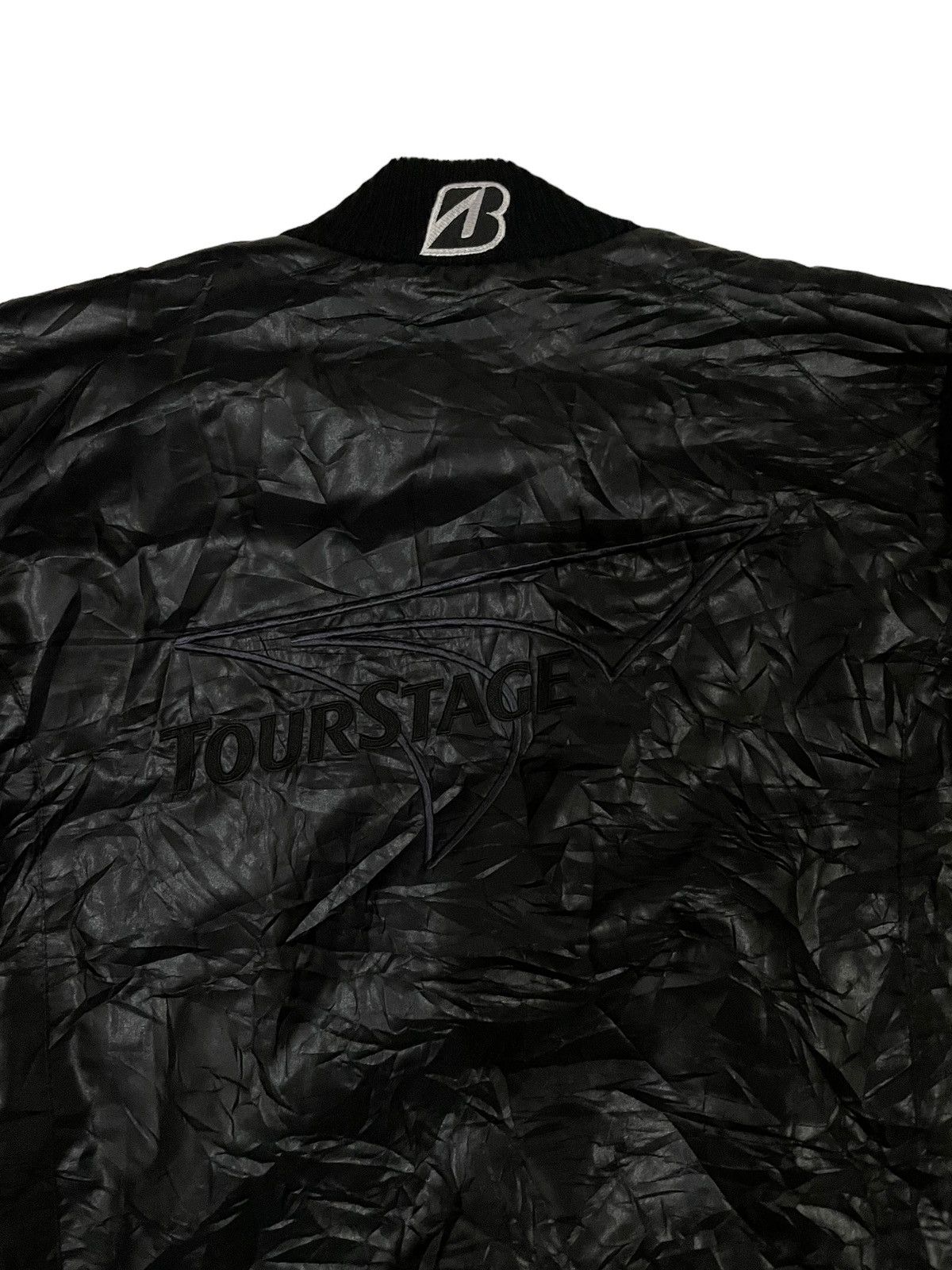 Japanese Brand Vintage Bridgestone Tour Stage Golf Knit Jacket Size US M / EU 48-50 / 2 - 10 Thumbnail