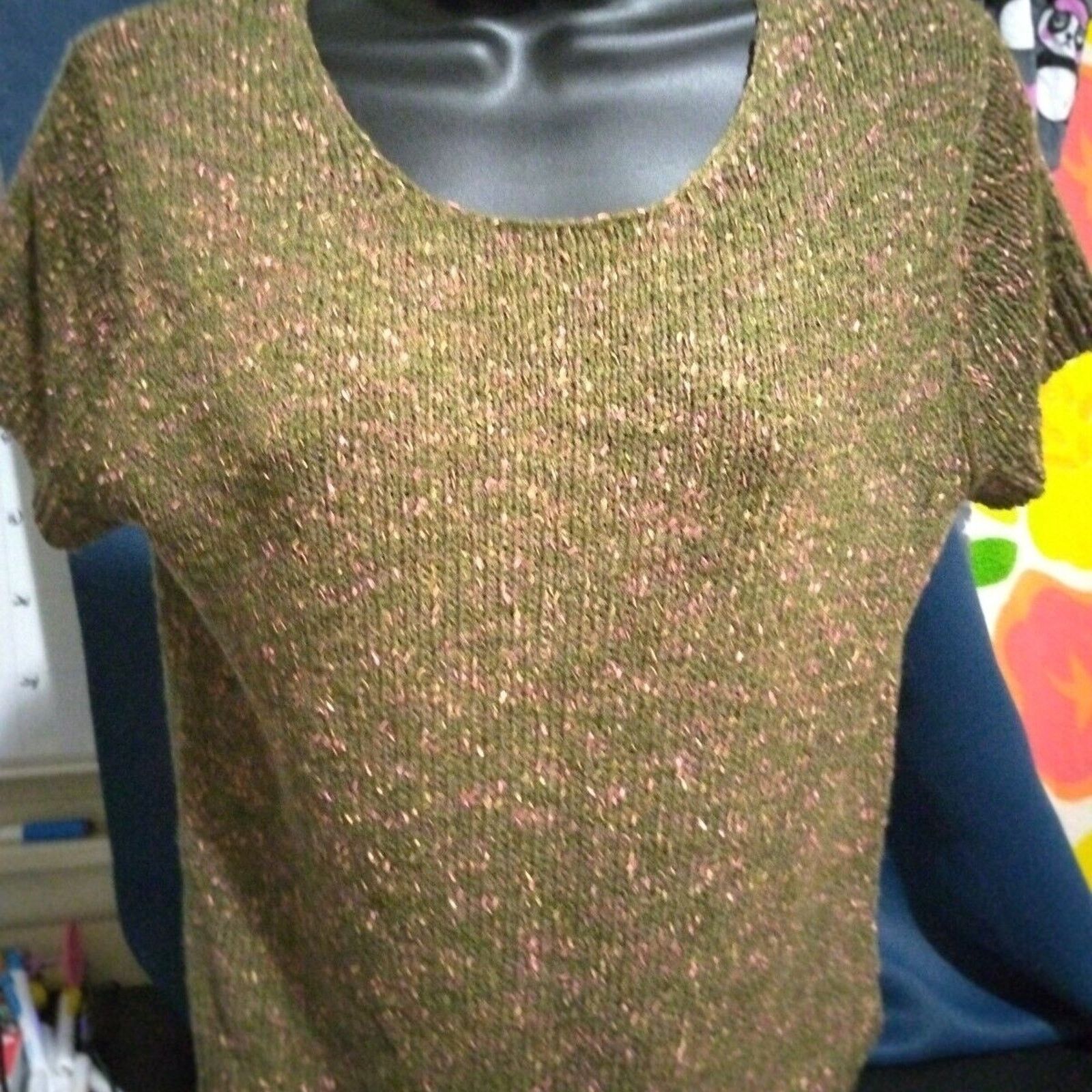 Other Norton McNaughton's Short Sleeve Sweater Petites M Size M / US 6-8 / IT 42-44 - 1 Thumbnail