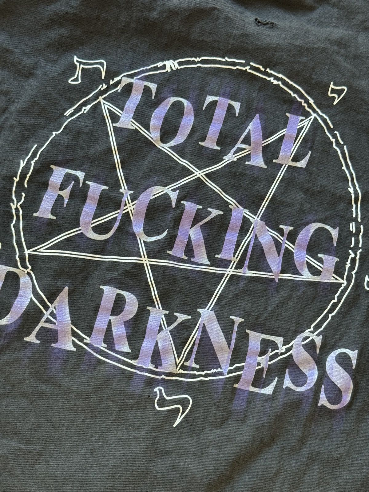 Band Tees *RARE* 90s VINTAGE CRADLE OF FILTH TFD TOTAL FUCKING Size US XL / EU 56 / 4 - 4 Thumbnail