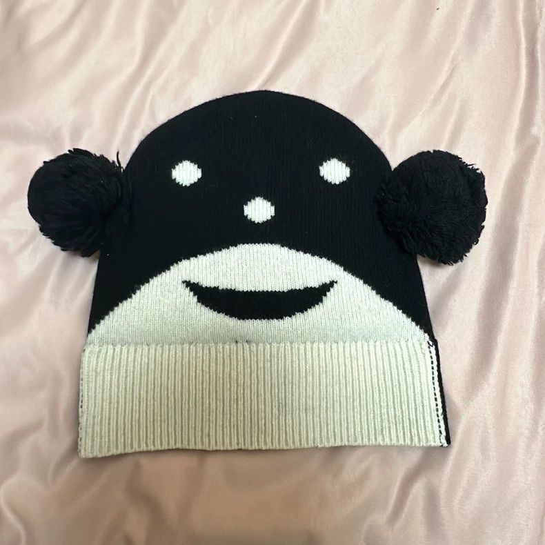 Walter Van Beirendonck Walter Van Beirendonck Knit Pom-Pom Wool Beanie - dmc Size ONE SIZE - 1 Thumbnail
