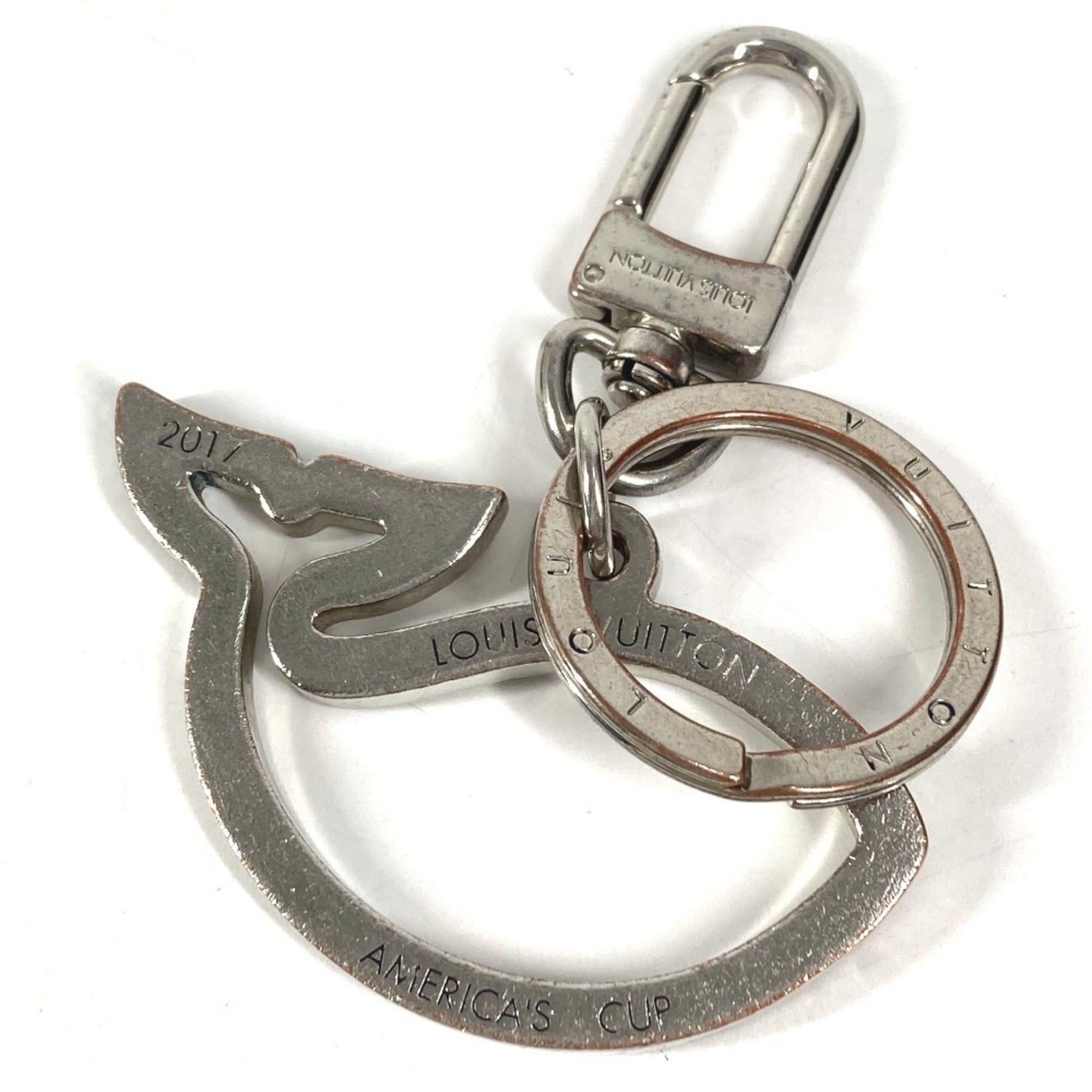 Louis Vuitton LOUIS VUITTON M61936 America's Cup Portefeuille Barenne Accessory Bag Charm Whale Keychain Metal Men's Women's Silver Size ONE SIZE - 1 Thumbnail