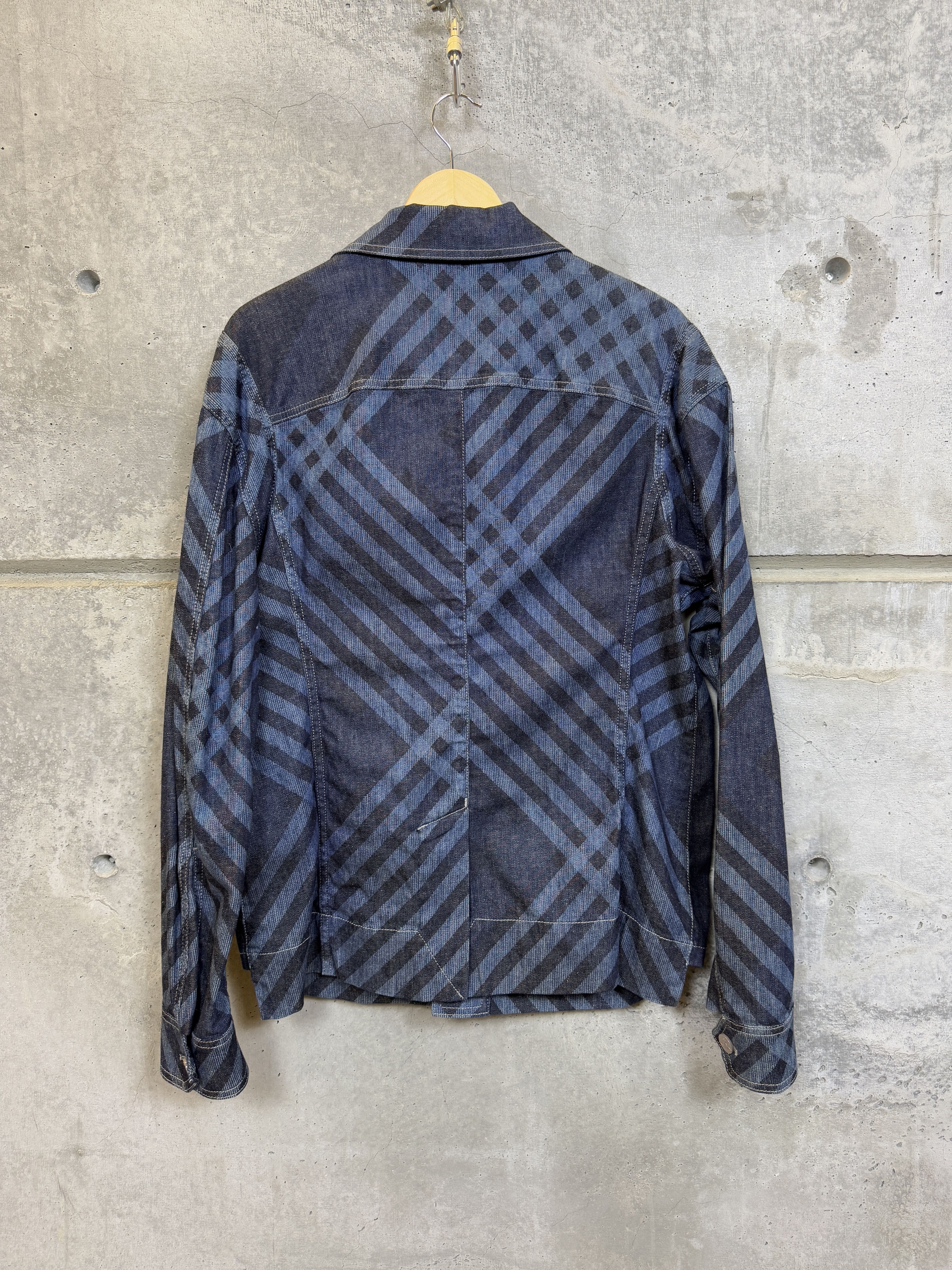 Vivienne Westwood $875 NWT Vivienne Westwood Collared Striped Denim Jacket Size US L / EU 52-54 / 3 - 7 Thumbnail