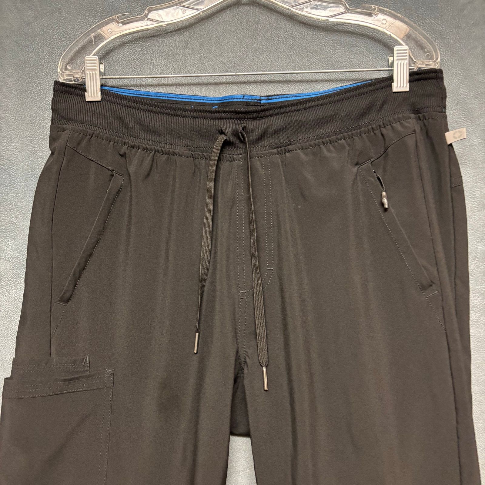 Cherokee Cherokee Infinity Men’s Black Scrub Joggers L Cargo Stretch Size US 34 / EU 50 - 2 Thumbnail