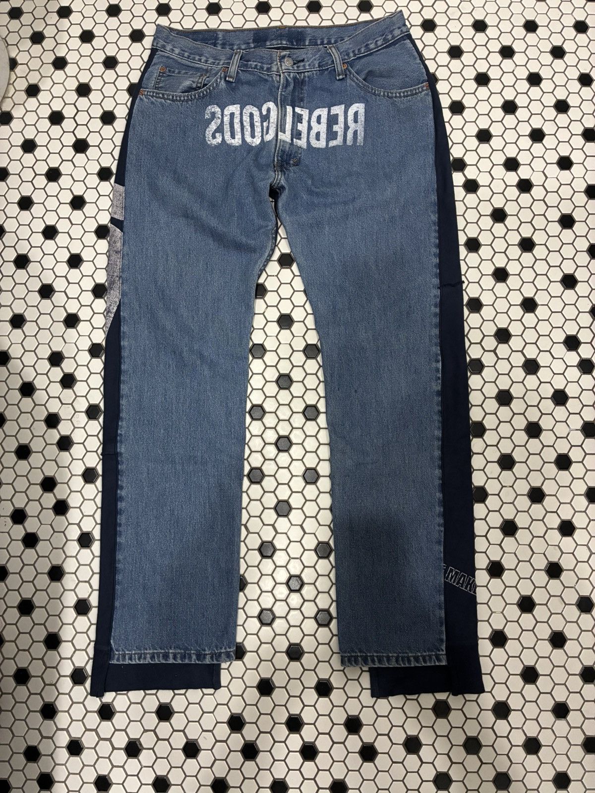 Undercover UnderCover RebelGods Hybrid Denim Size US 34 / EU 50 - 1 Thumbnail