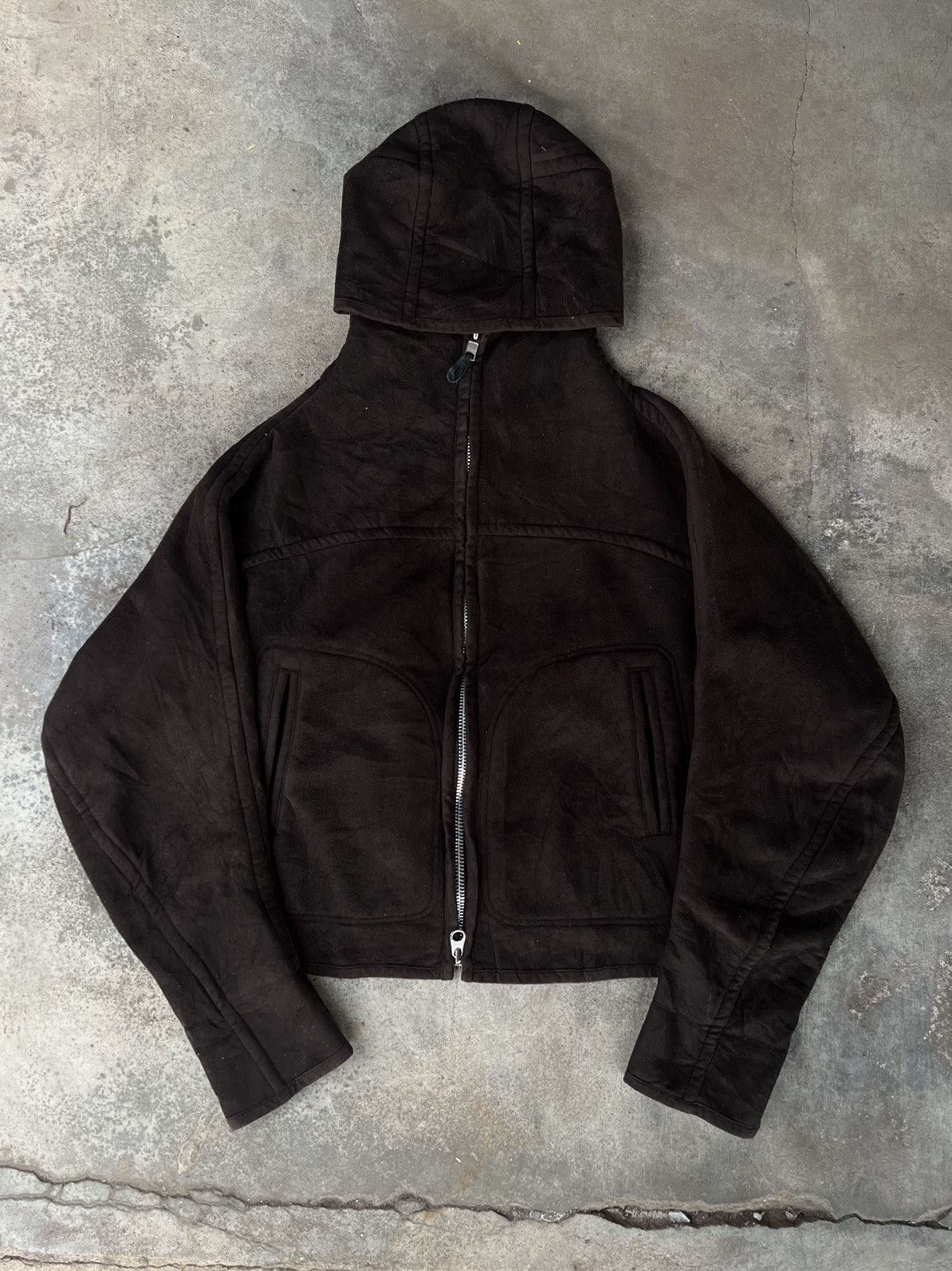 Issey Miyake Rare* Vintage Zucca Bomber Hoodie by Issey Miyake Size US M / EU 48-50 / 2 - 1 Thumbnail