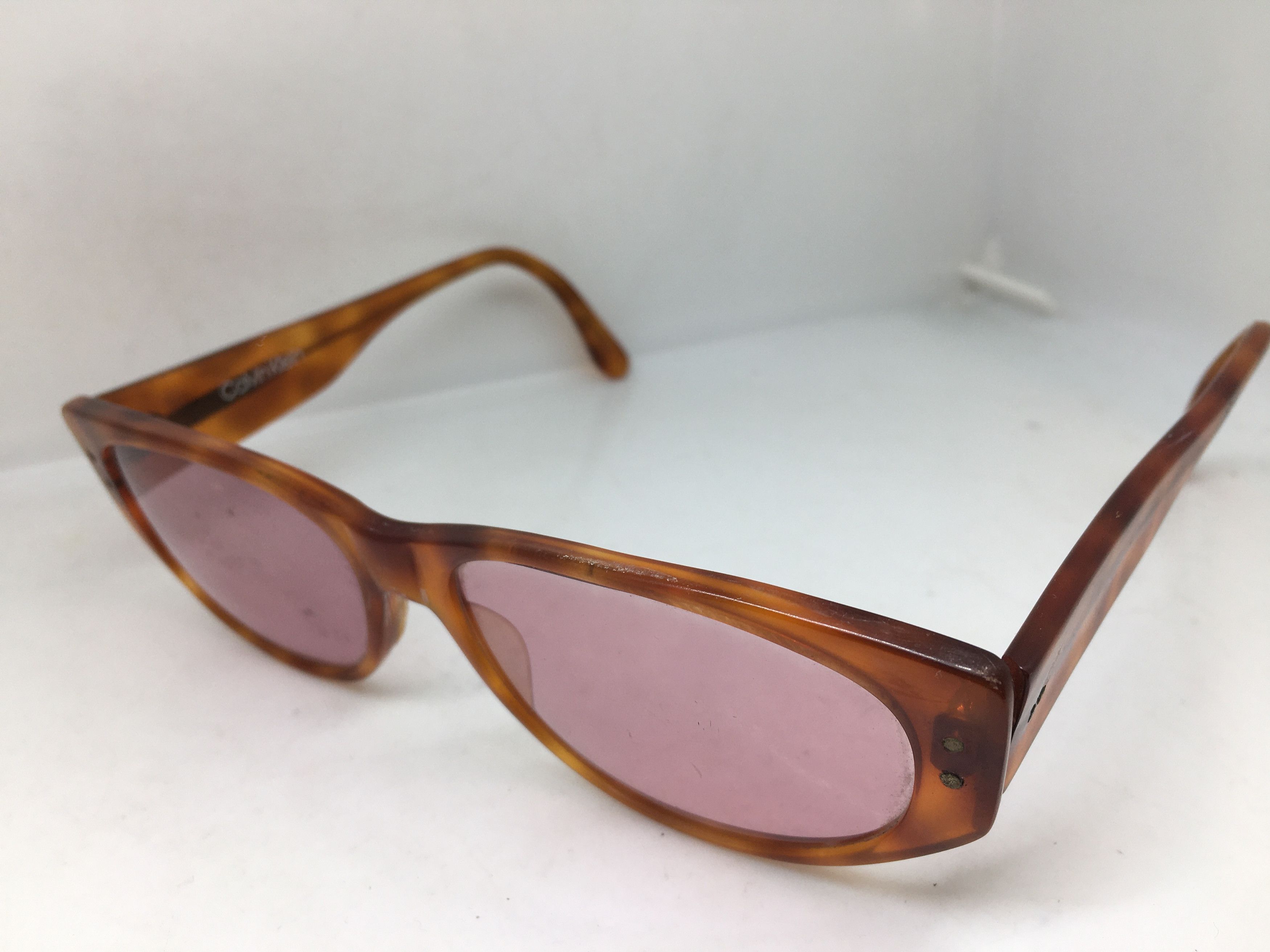 Calvin Klein Vintage Calvin Klein CK-8/S 1801 Tokyo Tortoise Eyeglasses Size ONE SIZE - 4 Thumbnail