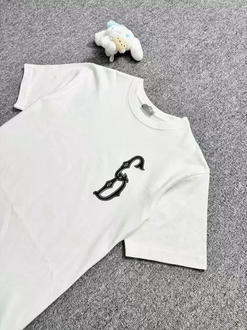 Dior Dior White Short Sleeve Logo TShirt-2506 Size US XS / EU 42 / 0 - 3 Thumbnail