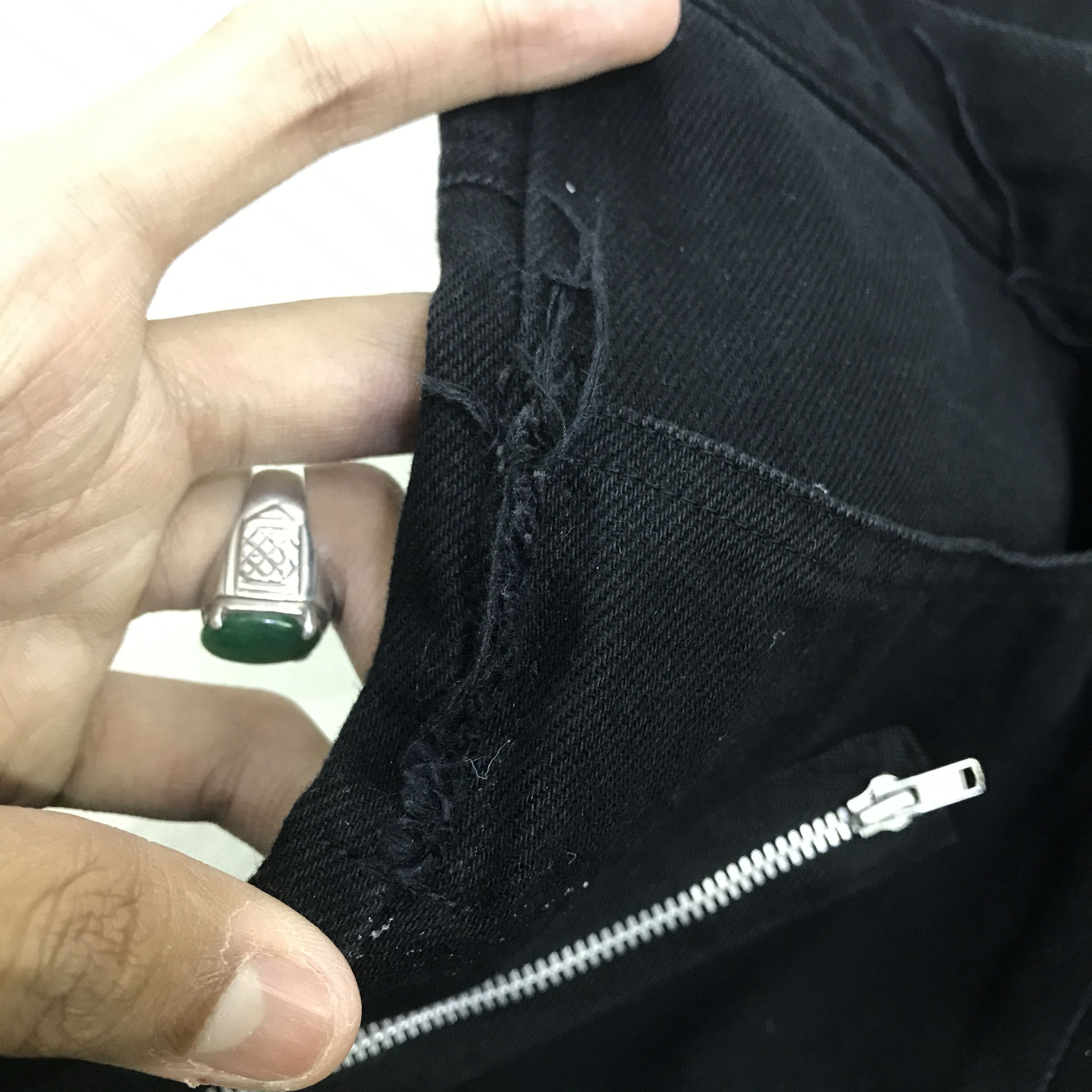Japanese Brand Punk For Your Unholy Life 666 bondage Jeans Pants K130B15 Size US 32 / EU 48 - 13 Thumbnail