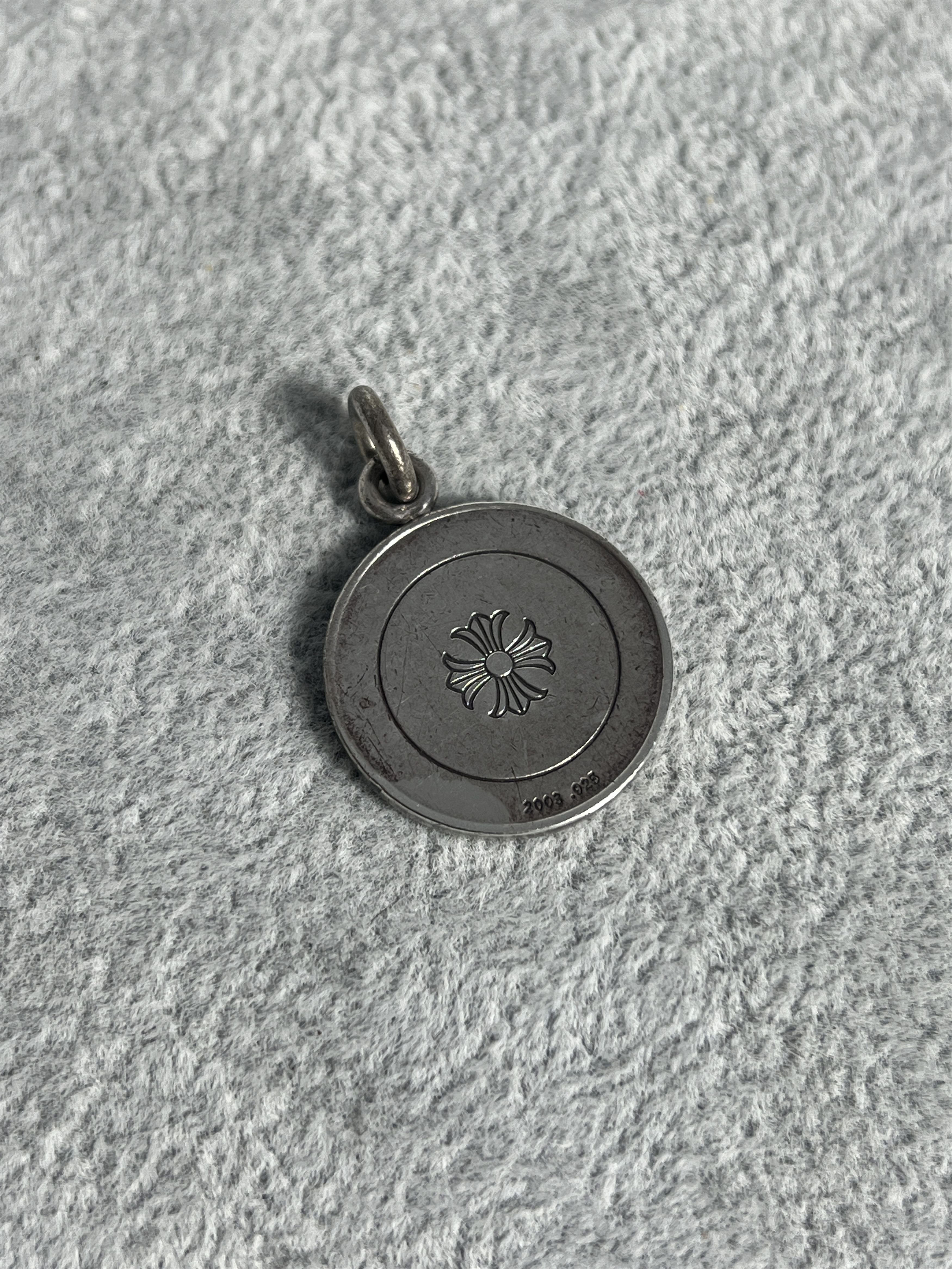 Chrome Hearts Chrome Hearts Dagger Medallion Pendant Charm Silver Size ONE SIZE - 2 Thumbnail