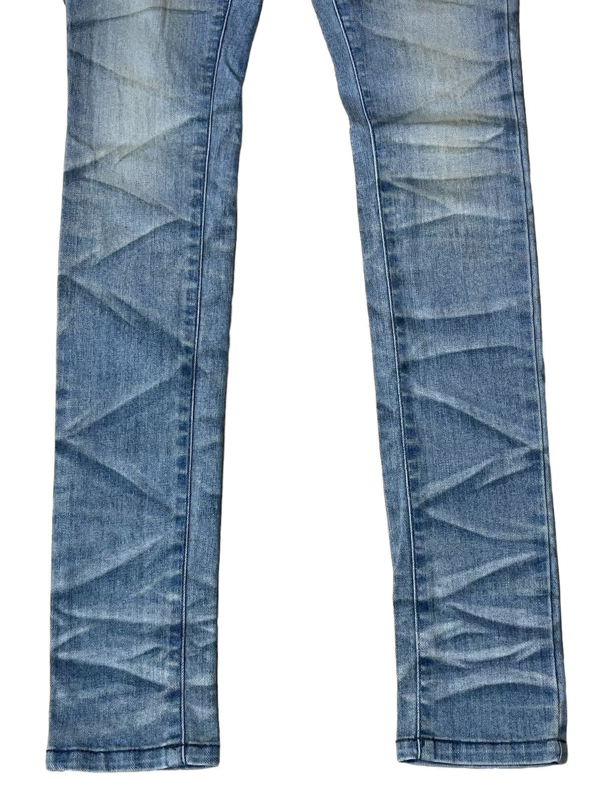 Tornado Mart VINTAGE TORNADO MART STRETCH COTTON SKINNY FADE JEANS Size US 30 / EU 46 - 3 Thumbnail