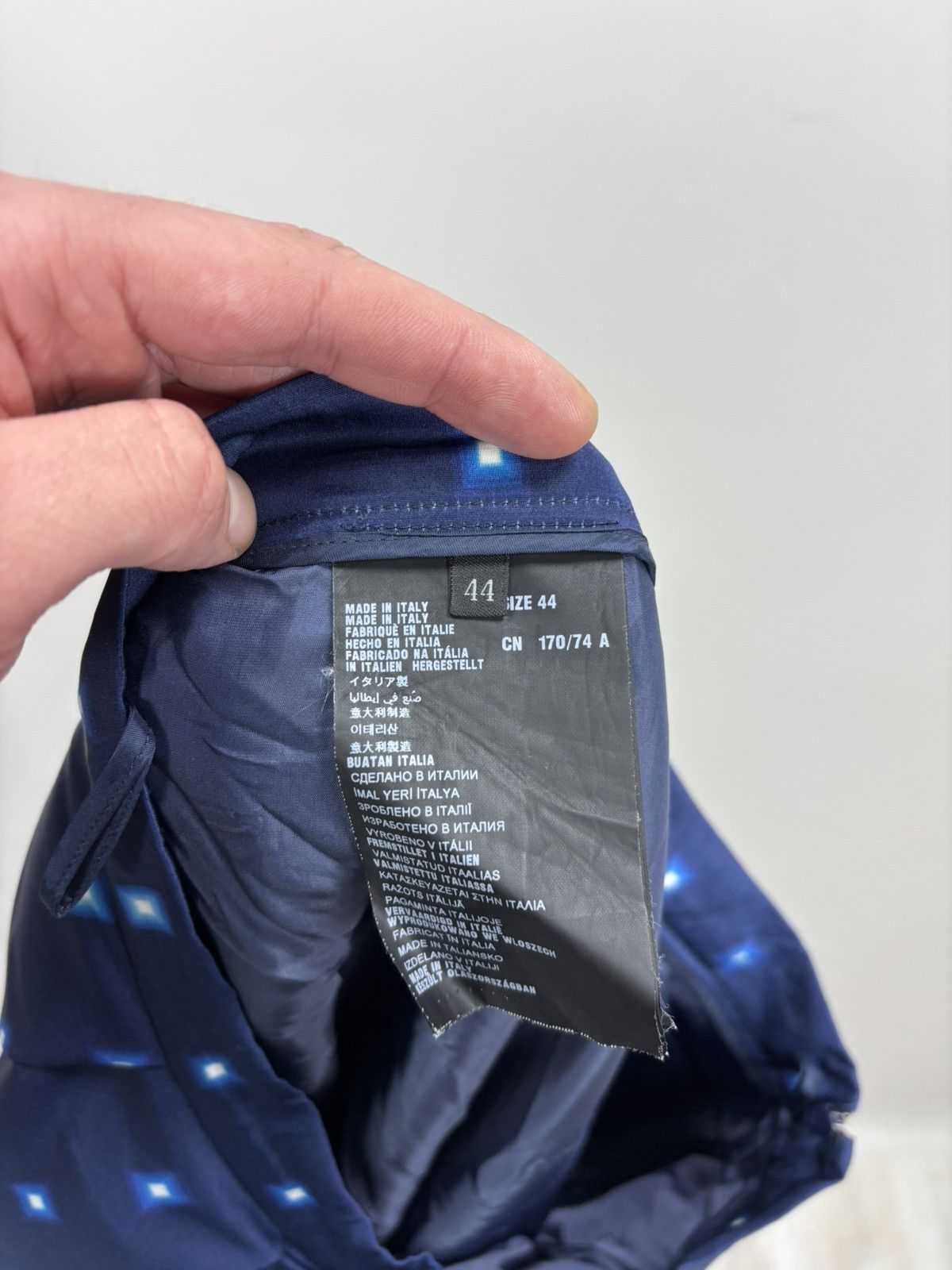 Prada Womens skirt Prada Size 44 Color Blue Size 30" / US 8 / IT 44 - 9 Thumbnail