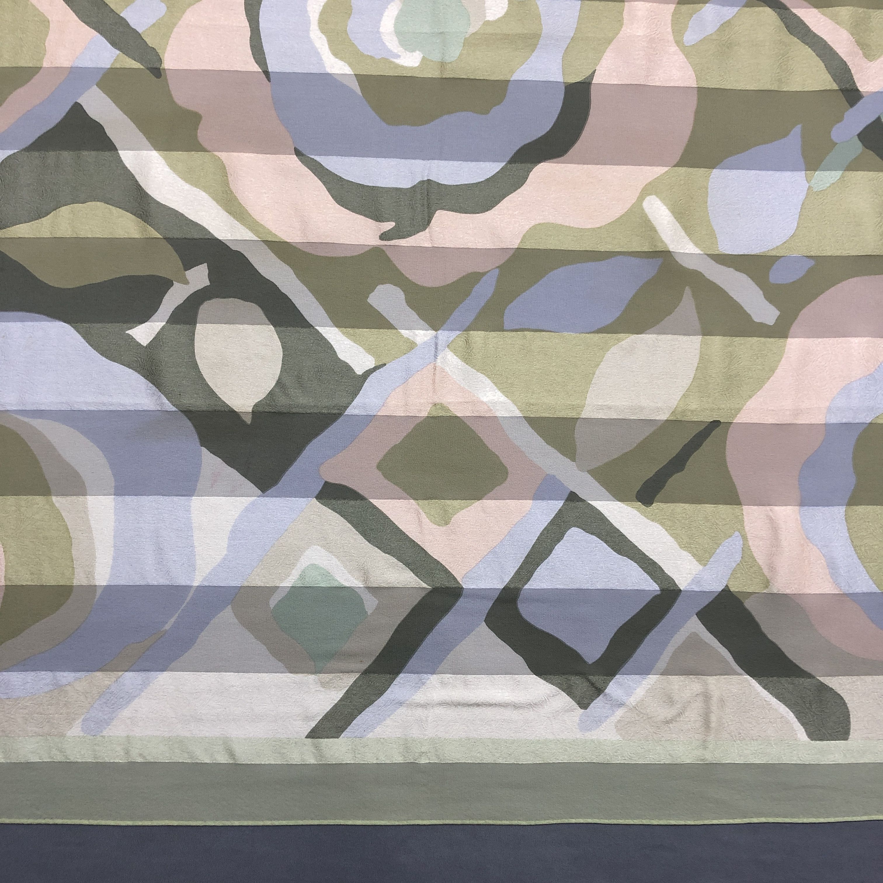 Japanese Brand Vintage J.G. Dubois SILK Scarf Twill Stole Wraps Scarves Size ONE SIZE - 6 Thumbnail