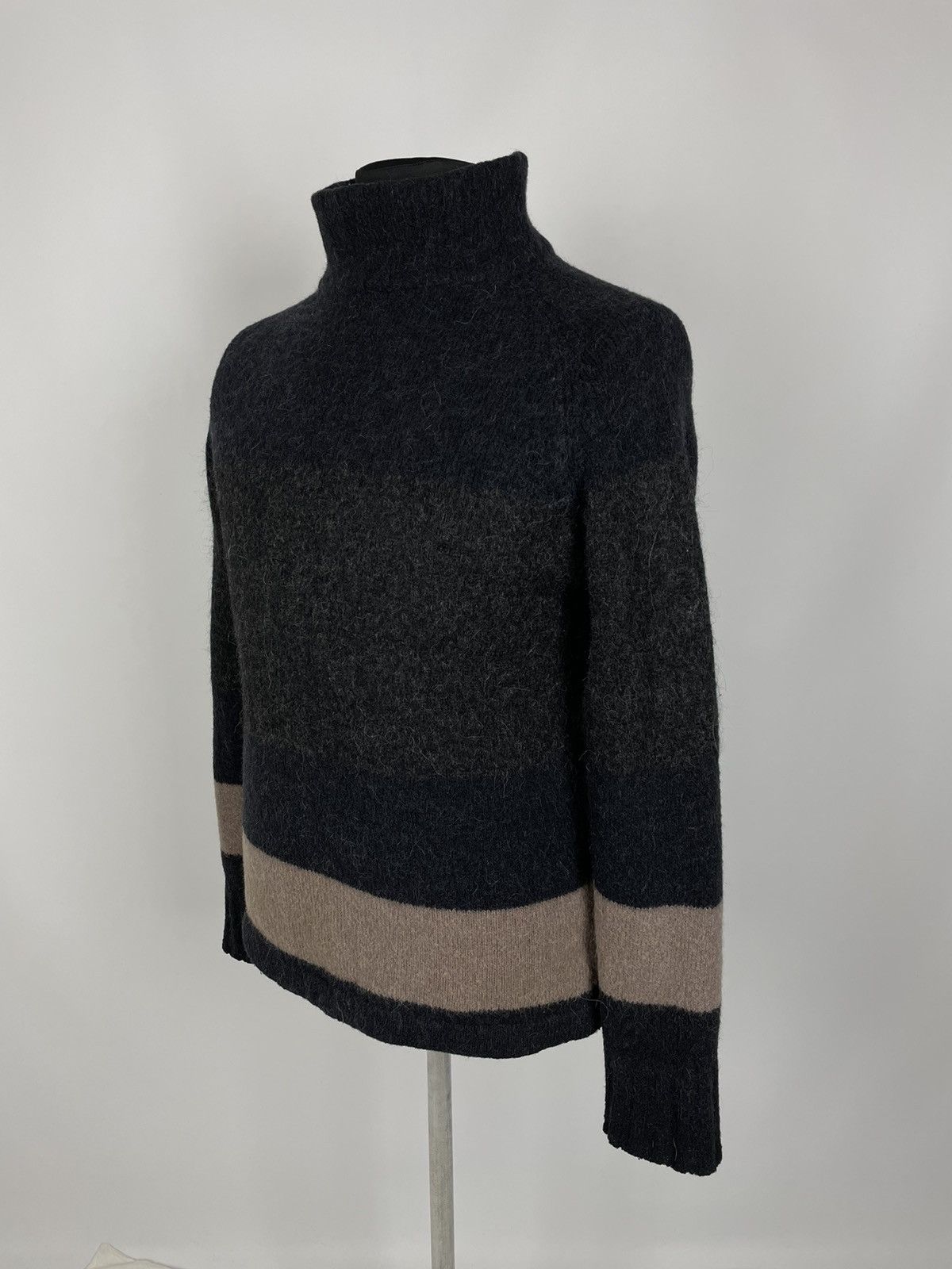 Our Legacy Our Legacy Striped Needled Sweater Turtleneck Size US M / EU 48-50 / 2 - 12 Thumbnail