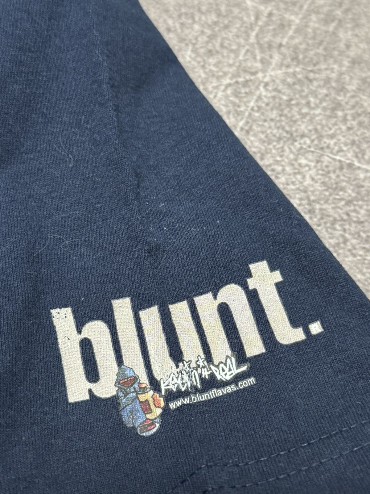 Vintage Blunt flavas skateboarding vintage 90s T-shirt Size US M / EU 48-50 / 2 - 10 Thumbnail