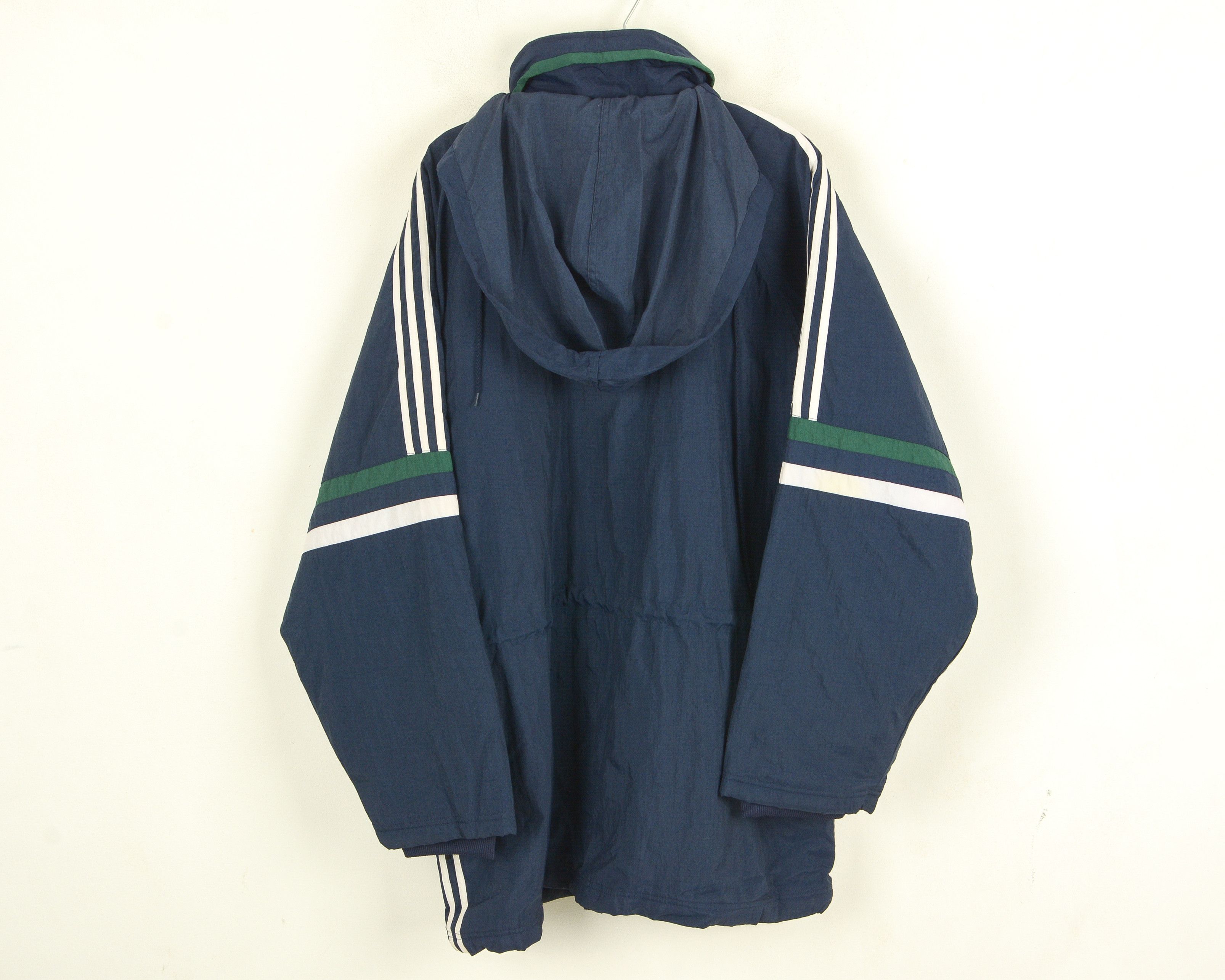 Adidas Men L Insulated Jacket Coat Football UK 44/46 Soccer Hooded Size US L / EU 52-54 / 3 - 5 Thumbnail