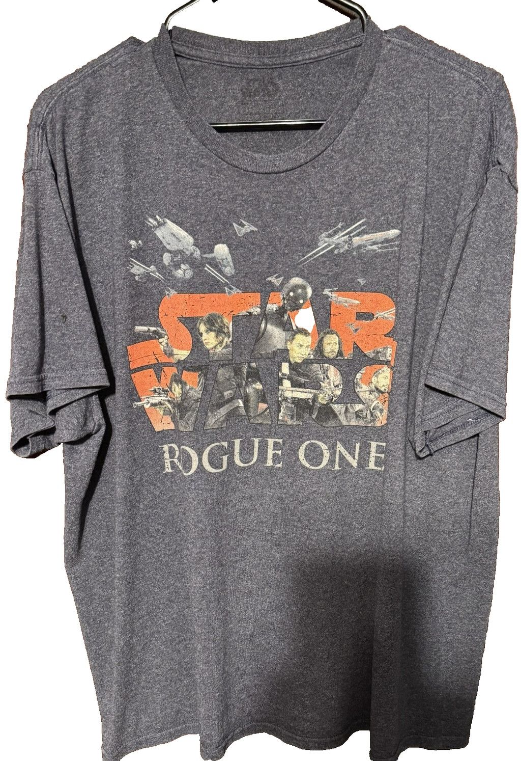 Star Wars Star Wars Rogue One T Shirt Men's Size XL Blue Size US XL / EU 56 / 4 - 1 Thumbnail