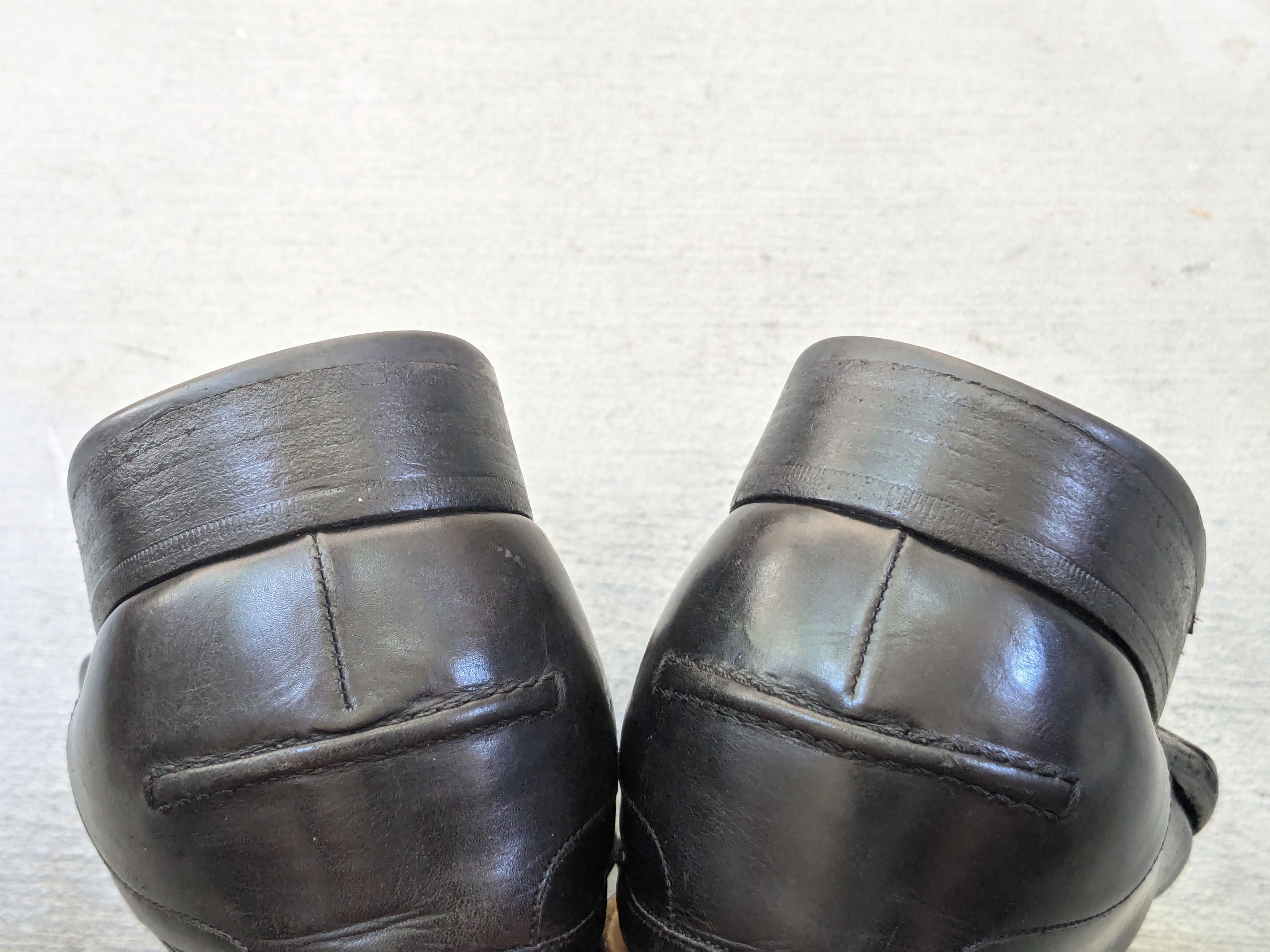 Gucci × Vintage Gucci Horsebit Loafers Black 10 Slip Ons Buckle Size US 10 / EU 43 - 16 Thumbnail