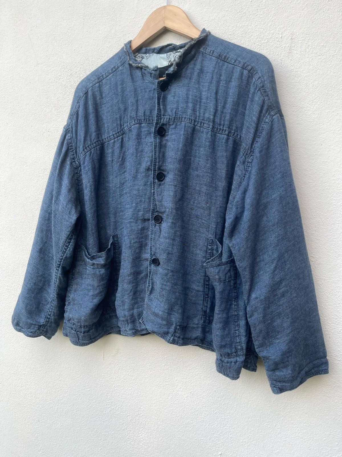 If Six Was Nine × Japanese Brand × Pas de Calais Pas De Calais Denim Jacket Size US L / EU 52-54 / 3 - 9 Thumbnail