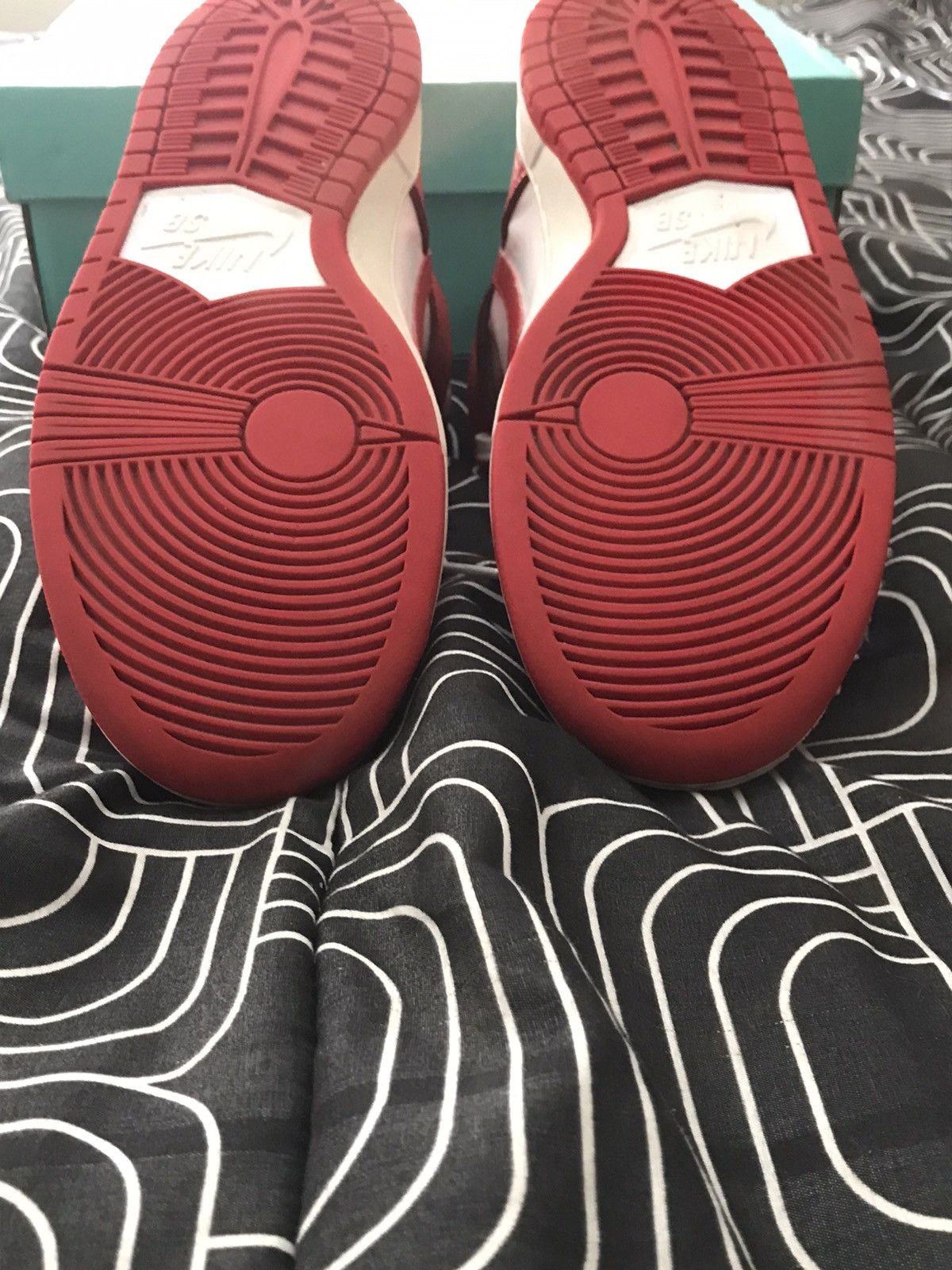 Nike Nike Sb dunk high future court red dream team red Size 9.5 Size US 9.5 / EU 42-43 - 10 Thumbnail