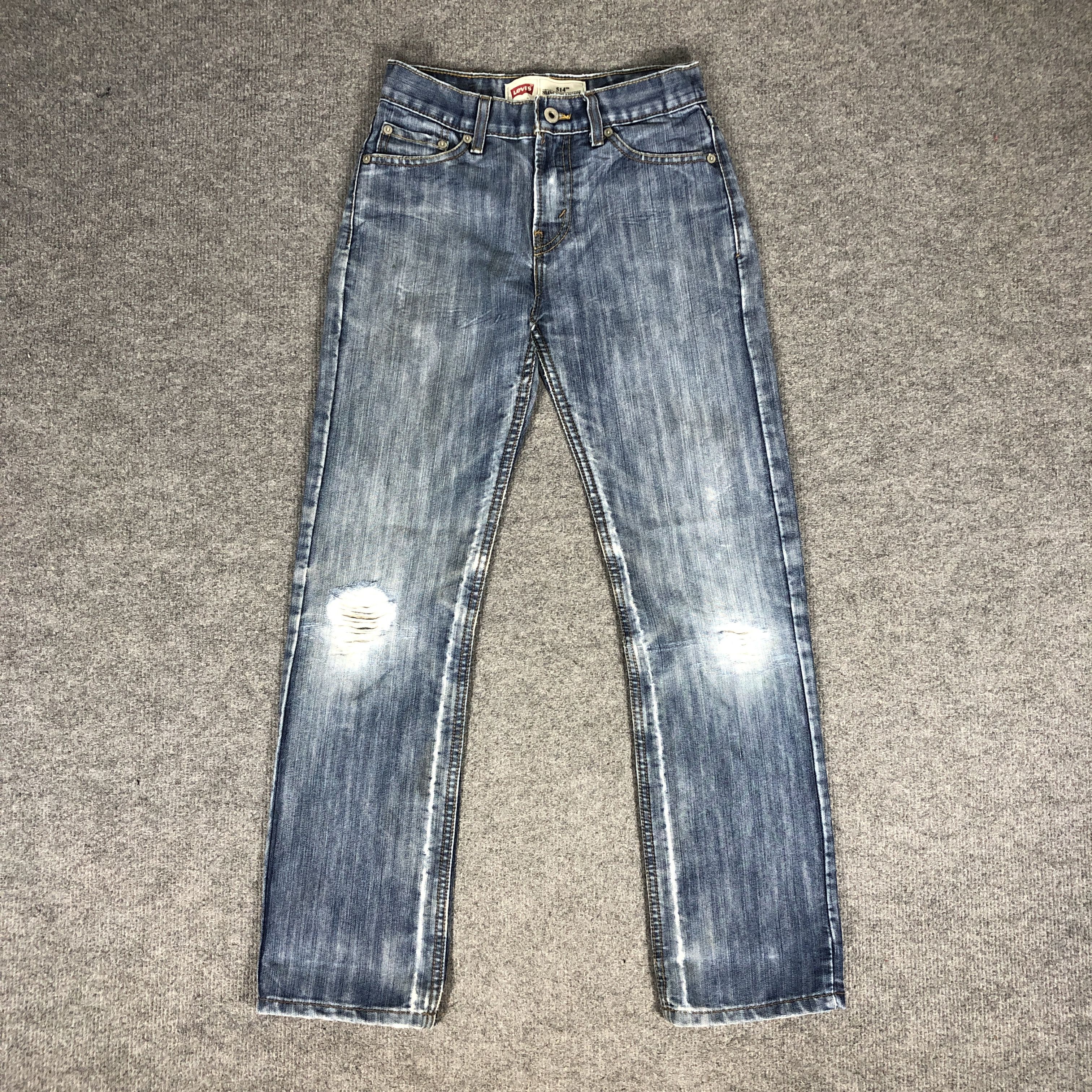 Levi's × Vintage Womens Vintage Levis 514 Jeans Slim Straight L1089W Size 26" / US 2 / IT 38 - 1 Thumbnail