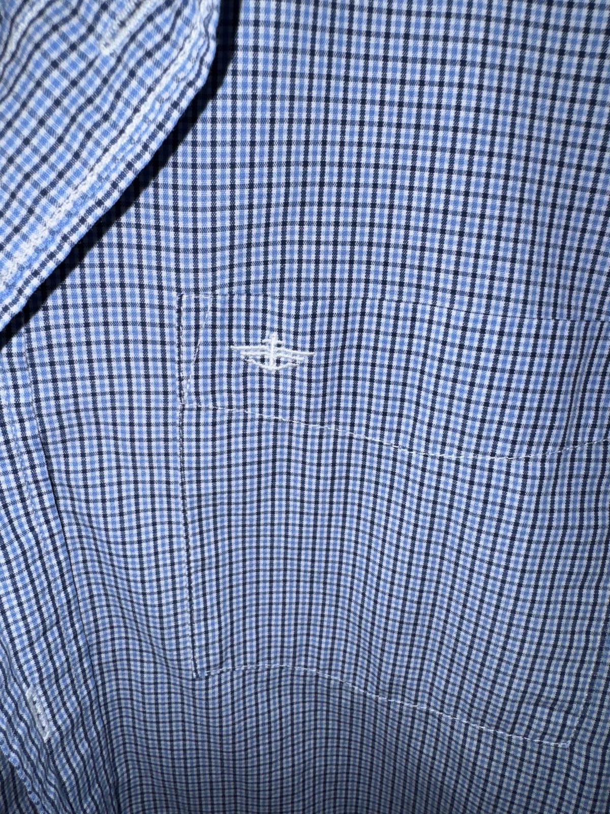 Dockers Dockers Men's Blue Check Button-Down Shirt Size M Size US M / EU 48-50 / 2 - 2 Thumbnail
