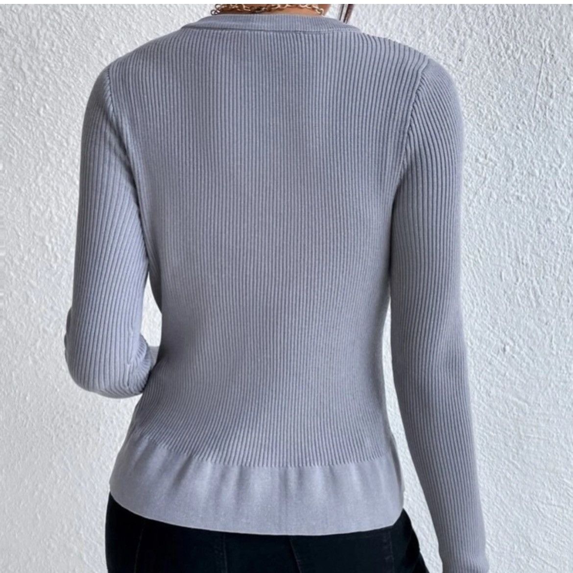 Designer × Other NWT, Lavishly Paris Women’s Designer Cable Knit Sweater Size S / US 4 / IT 40 - 5 Thumbnail