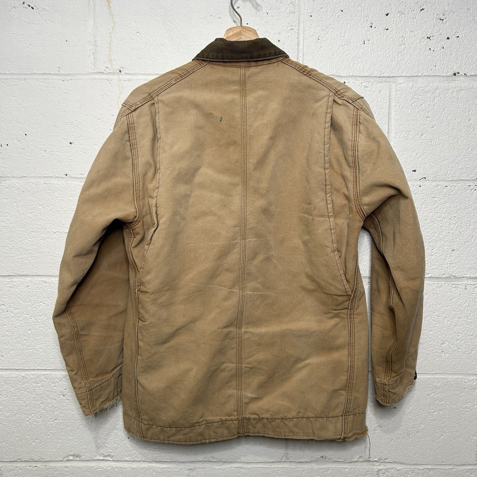 Carhartt Vintage Carhartt Quilted Chore Coat “Tan” 6QLCT Size US M / EU 48-50 / 2 - 2 Thumbnail