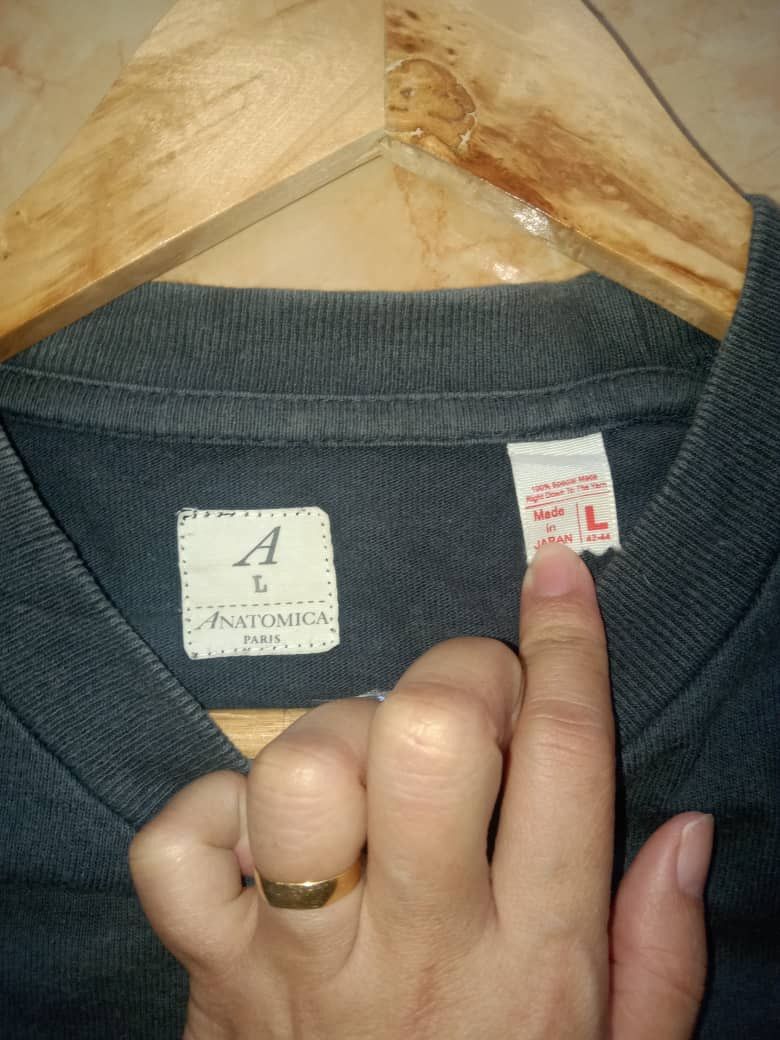 ANATOMICA military style Anatomica Paris Pocket Tee Made in Japan Size US L / EU 52-54 / 3 - 3 Thumbnail
