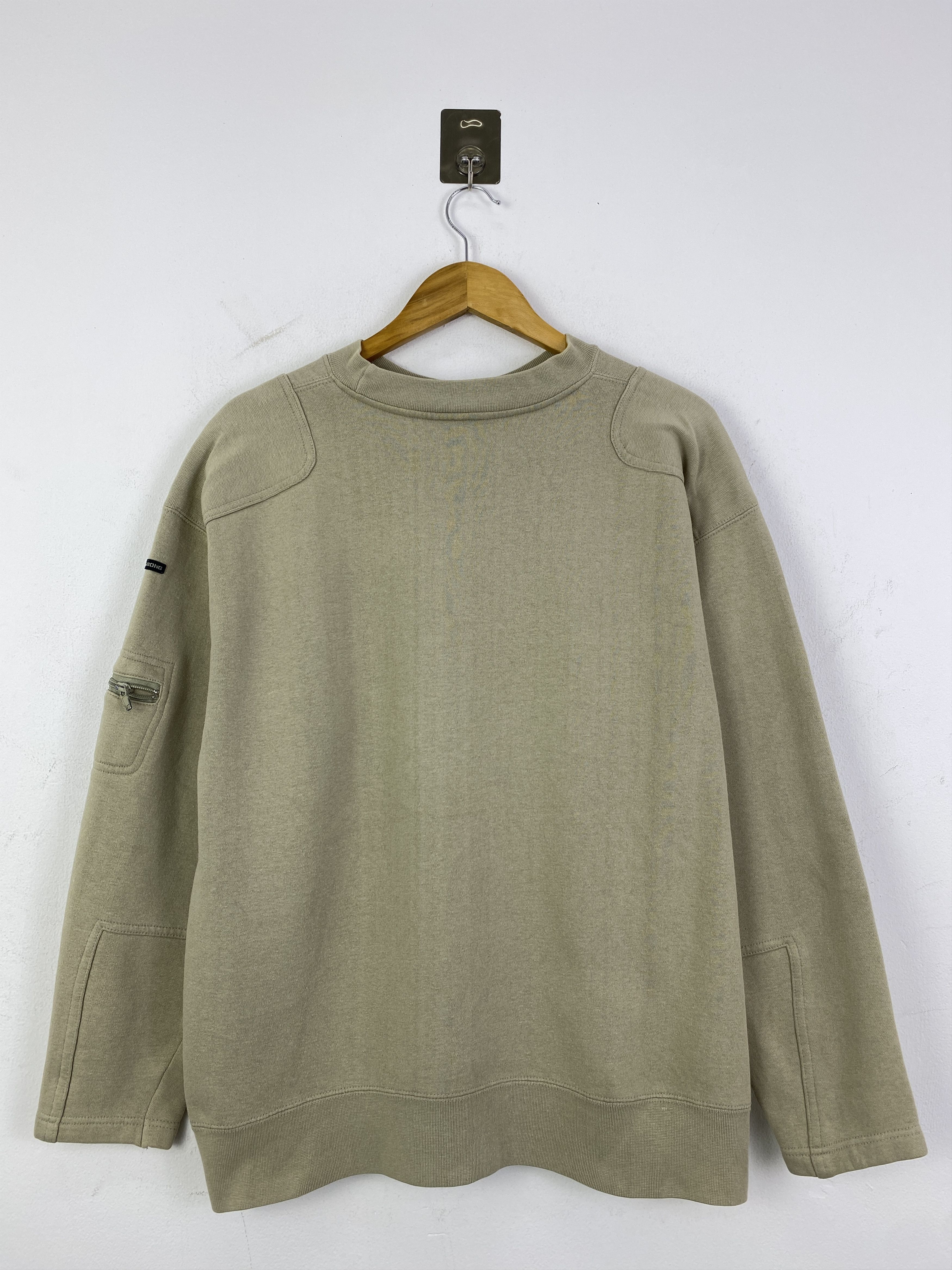 Billabong Vintage Billabong Zip Pocket On Sleeve Sweatshirt SH0168 Size US M / EU 48-50 / 2 - 3 Thumbnail