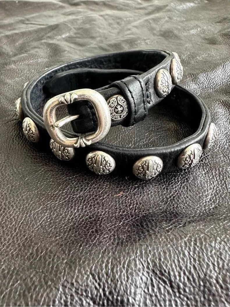 Chrome Hearts Flame Vine Sword Choker.