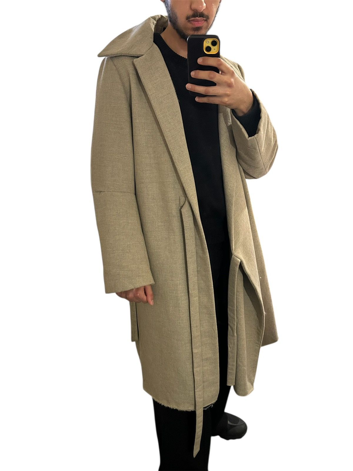 Ann Demeulemeester Ann Demeulemeester Vintage Archive Trench Coat Size US M / EU 48-50 / 2 - 2 Thumbnail