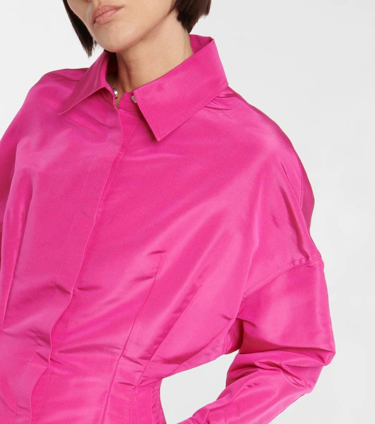 Valentino o1y0226 Jacket in Fuchsia Size M / US 6-8 / IT 42-44 - 2 Thumbnail