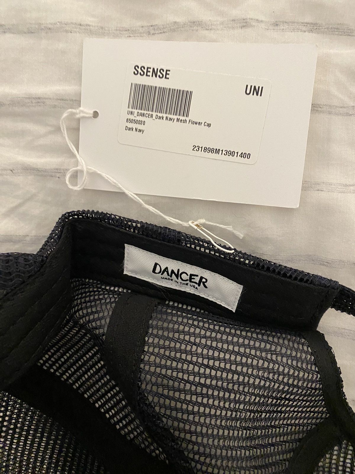 Other Dancer Navy Flower Cap NWT Size ONE SIZE - 9 Thumbnail