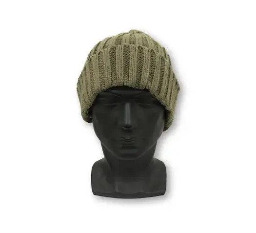 Beams Plus × Japanese Brand Beams Knit Plain Beanie Hat Size ONE SIZE - 1 Thumbnail