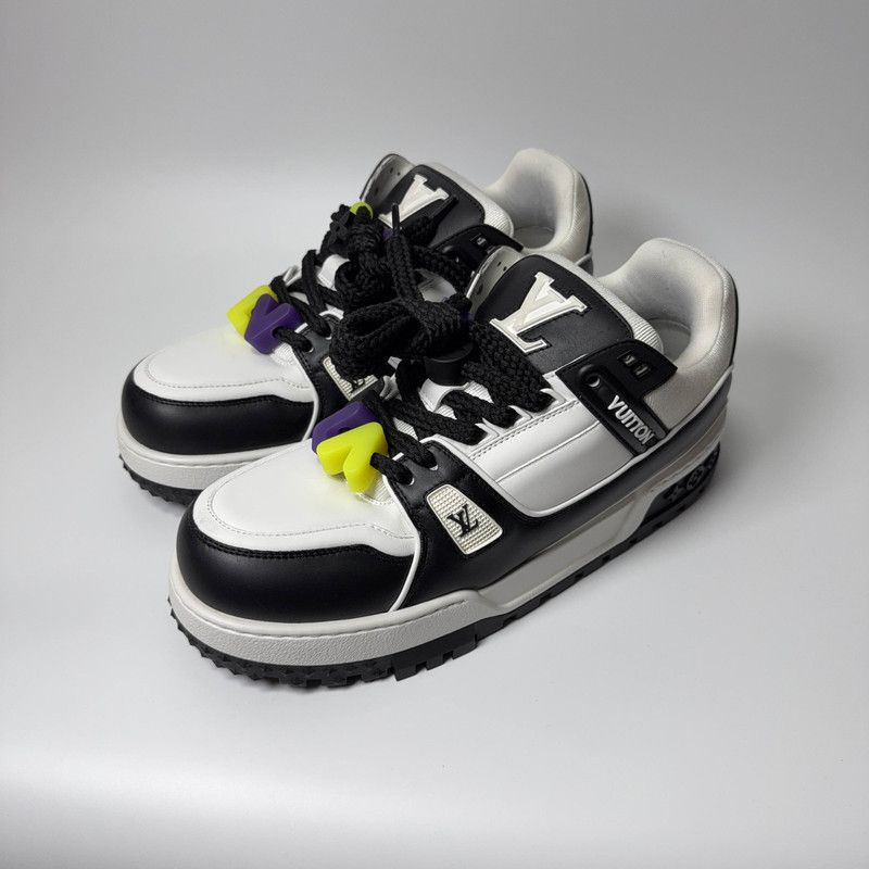 Louis Vuitton Louis Vuitton Trainer Maxi Low Top Sneakers 0079 Size US 10.5 / EU 43-44 - 1 Thumbnail
