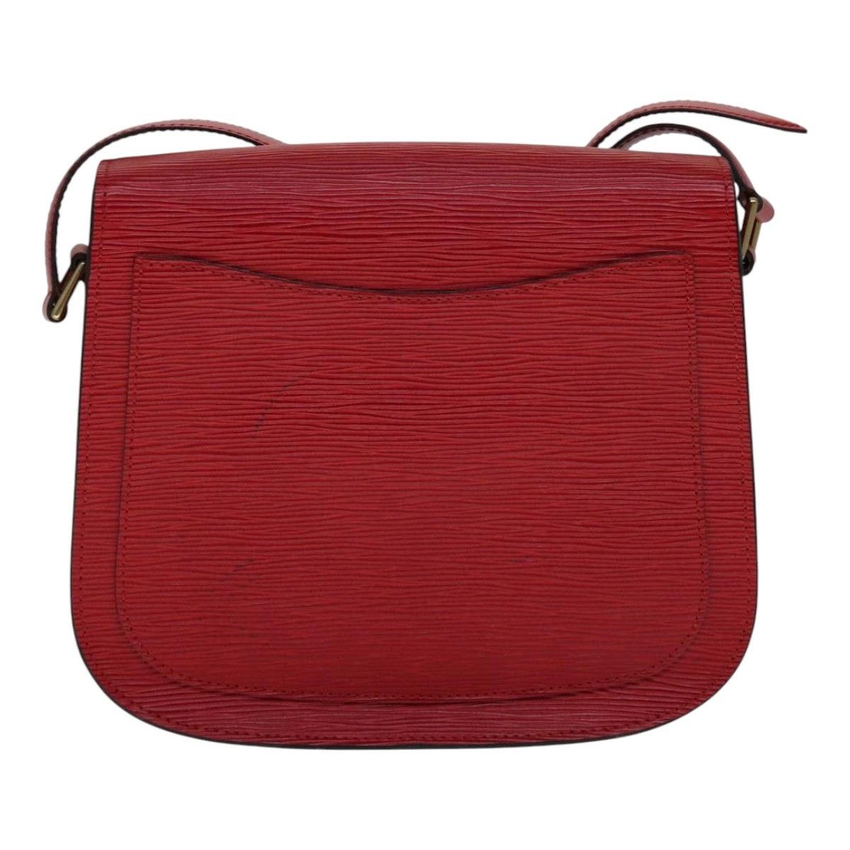 Louis Vuitton LOUIS VUITTON Epi Saint Cloud GM Shoulder Bag Red M52197 Size ONE SIZE - 2 Thumbnail