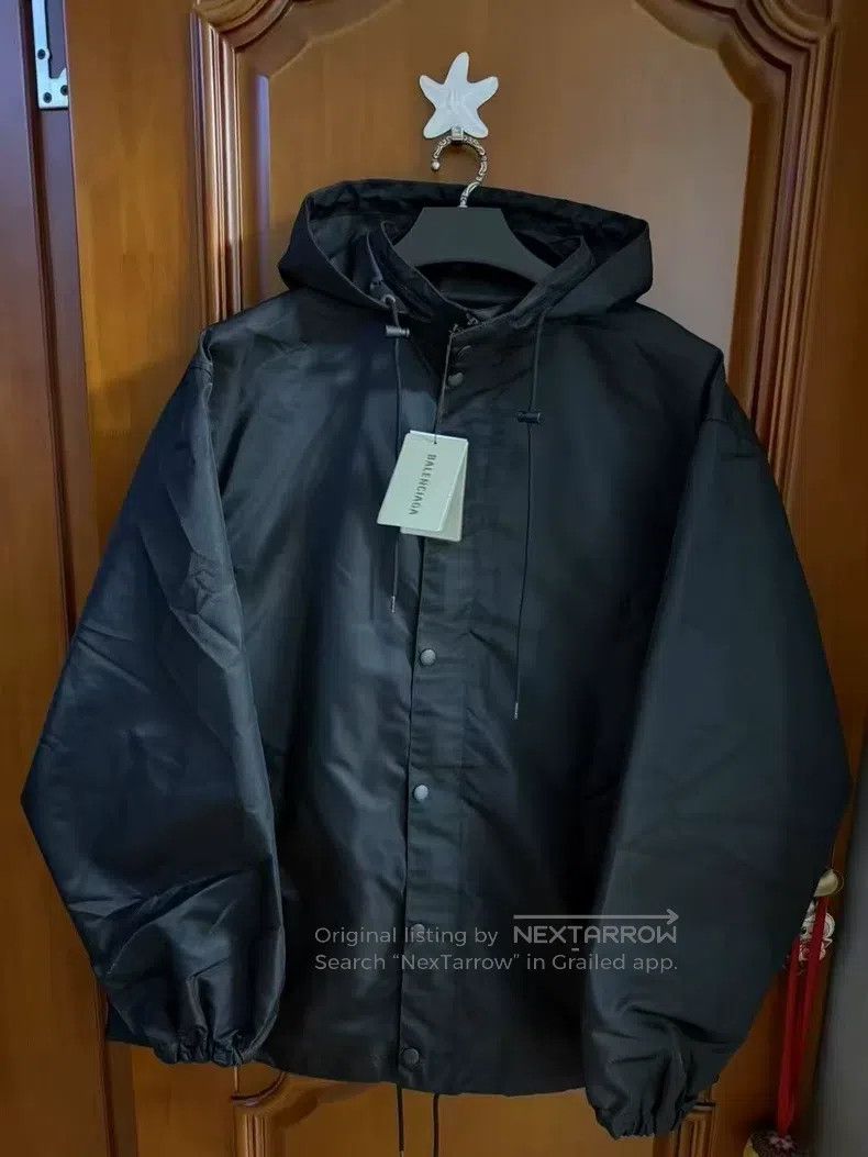 Balenciaga Balenciaga Tape Waterproof Jacket Size US XXS / EU 40 - 1 Thumbnail