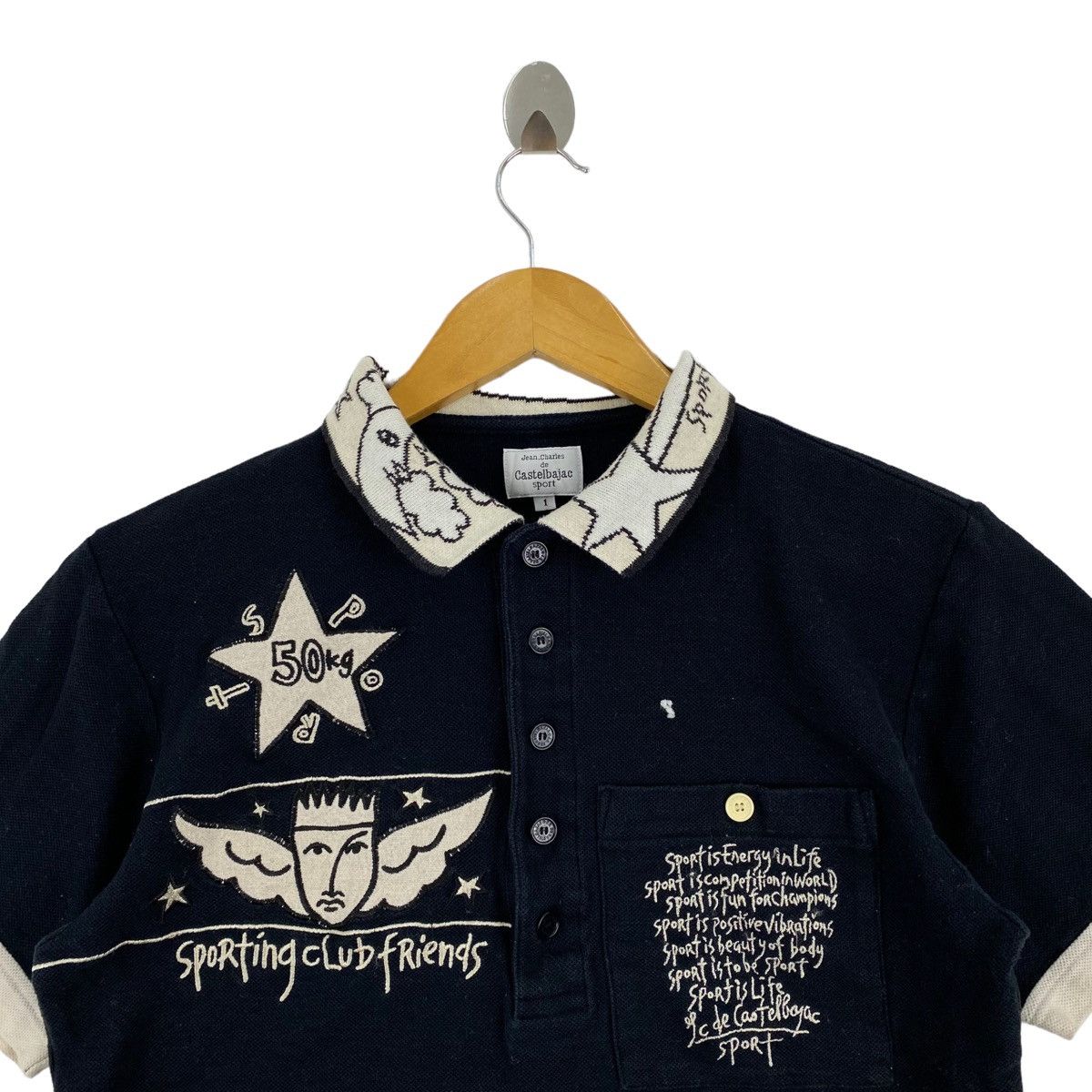 Jean Charles De Castelbajac JC DE CASTELBAJAC Sport Italy Sporting Club Friends Print Size US S / EU 44-46 / 1 - 2 Thumbnail