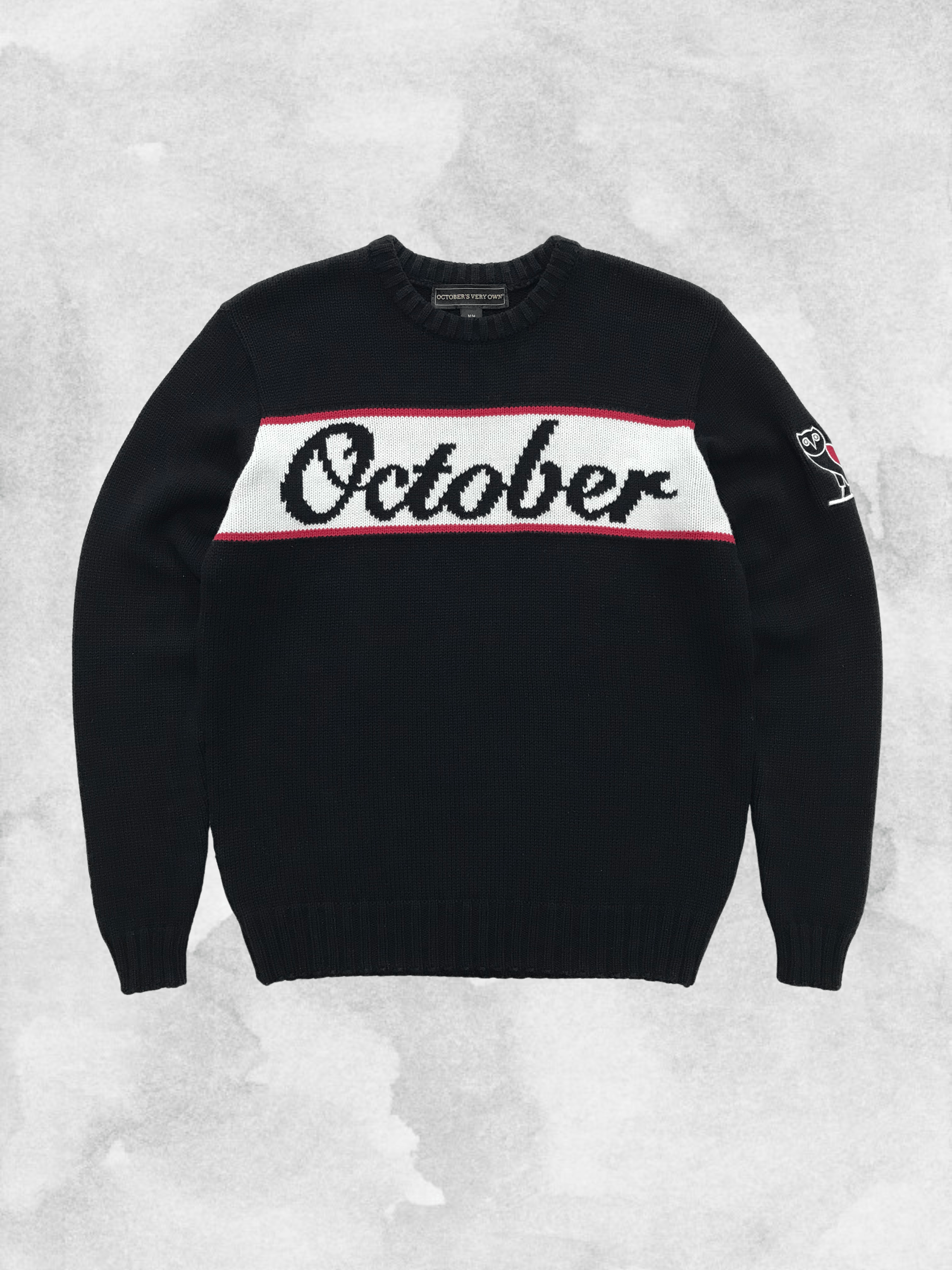 Drake × October's Very Own OCTOBER'S VERY OWN OVO Drake October Sweater ...