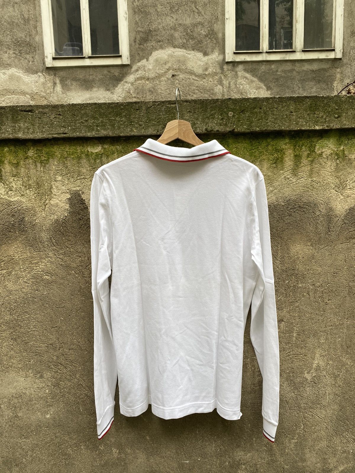 Prada Prada Red Tab Polo Longsleeve Size US M / EU 48-50 / 2 - 8 Thumbnail