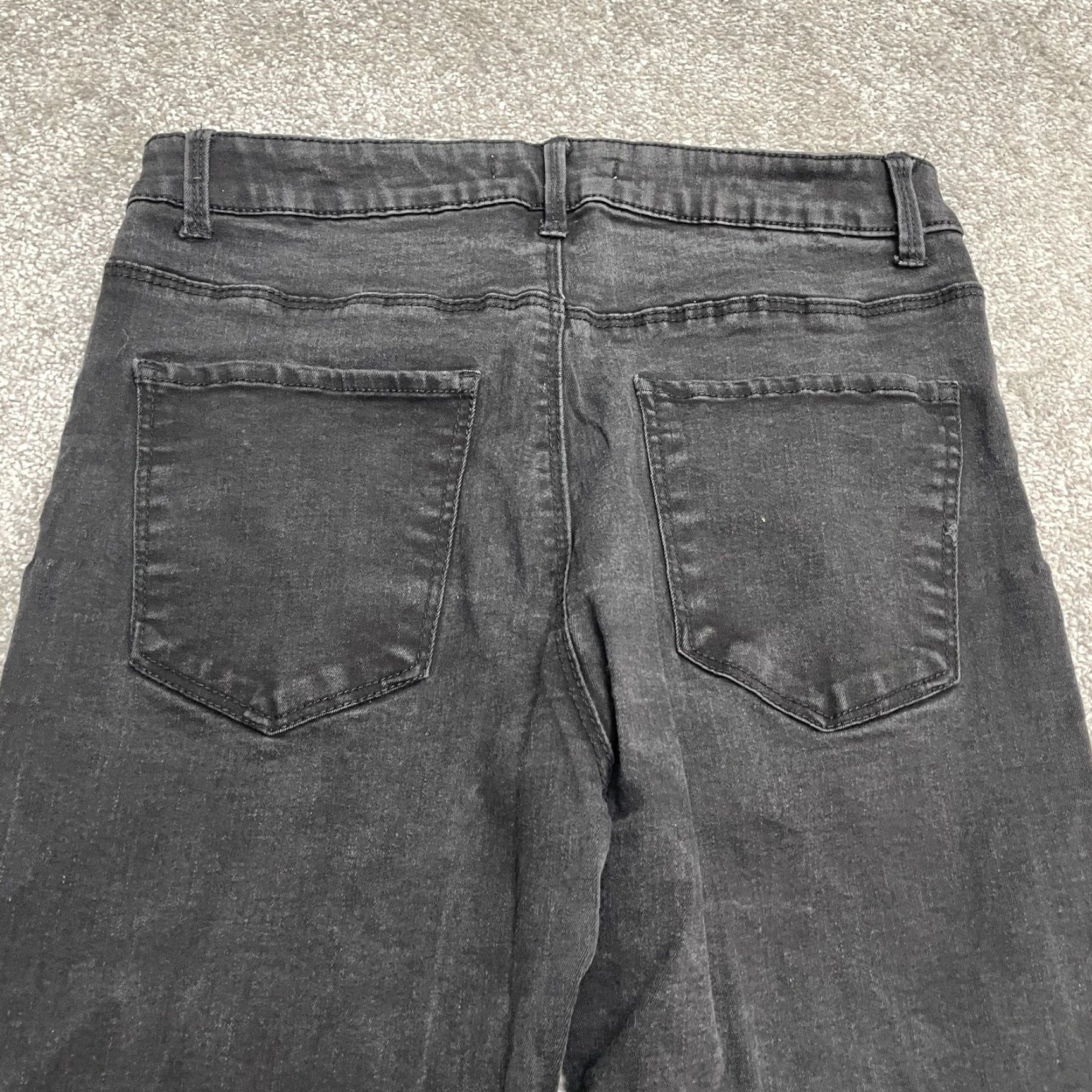 Forever 21 FOREVER 21 Jeans Skinny Black High Rise Denim 28x28 Womens 29 Regular Casual Stretch 5-Pocket Size 28" / US 6 / IT 42 - 4 Thumbnail