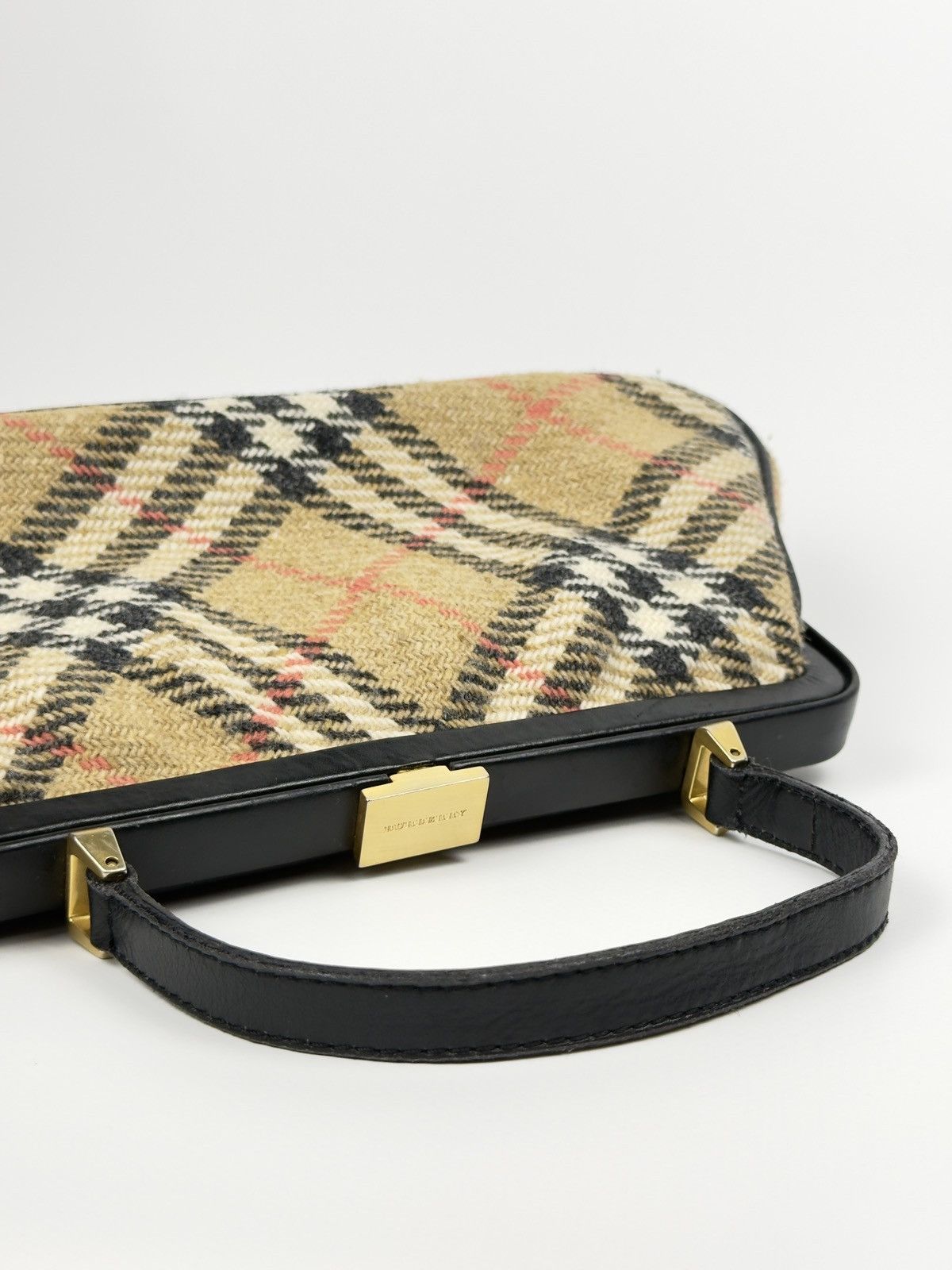Burberry ❣️ Burberry London Tweed Supernova Check Handbag Mini Bag Size ONE SIZE - 15 Thumbnail