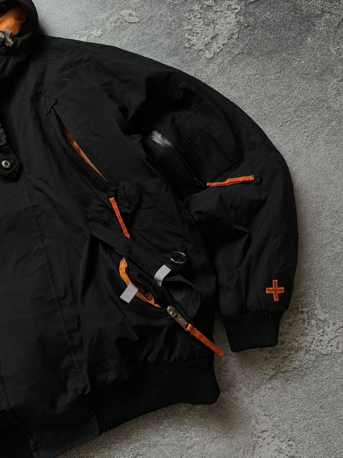 Jean Charles De Castelbajac × Vintage JC de Castelbajac & Rossignol M cargo jacket bomber hooded Size US M / EU 48-50 / 2 - 3 Thumbnail