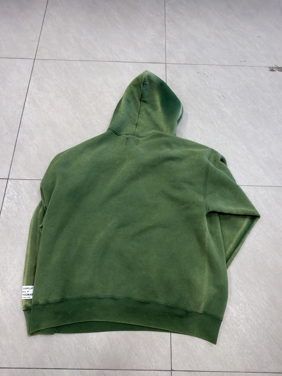Gallery Dept. Gallery dept sunfaded green V neck hooded sweatshirt Size US XL / EU 56 / 4 - 2 Thumbnail