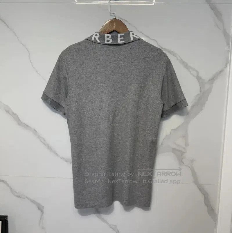 Burberry Burberry Men's Gray Cotton Short Sleeve Shirt. Size US XS / EU 42 / 0 - 2 Thumbnail
