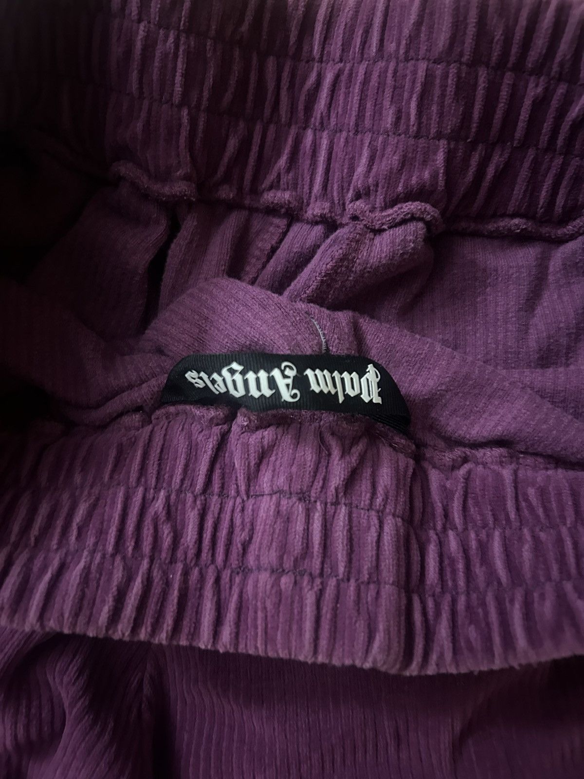 Palm Angels PALM ANGELS Purple Corduroy Track Pants Size US 30 / EU 46 - 5 Thumbnail