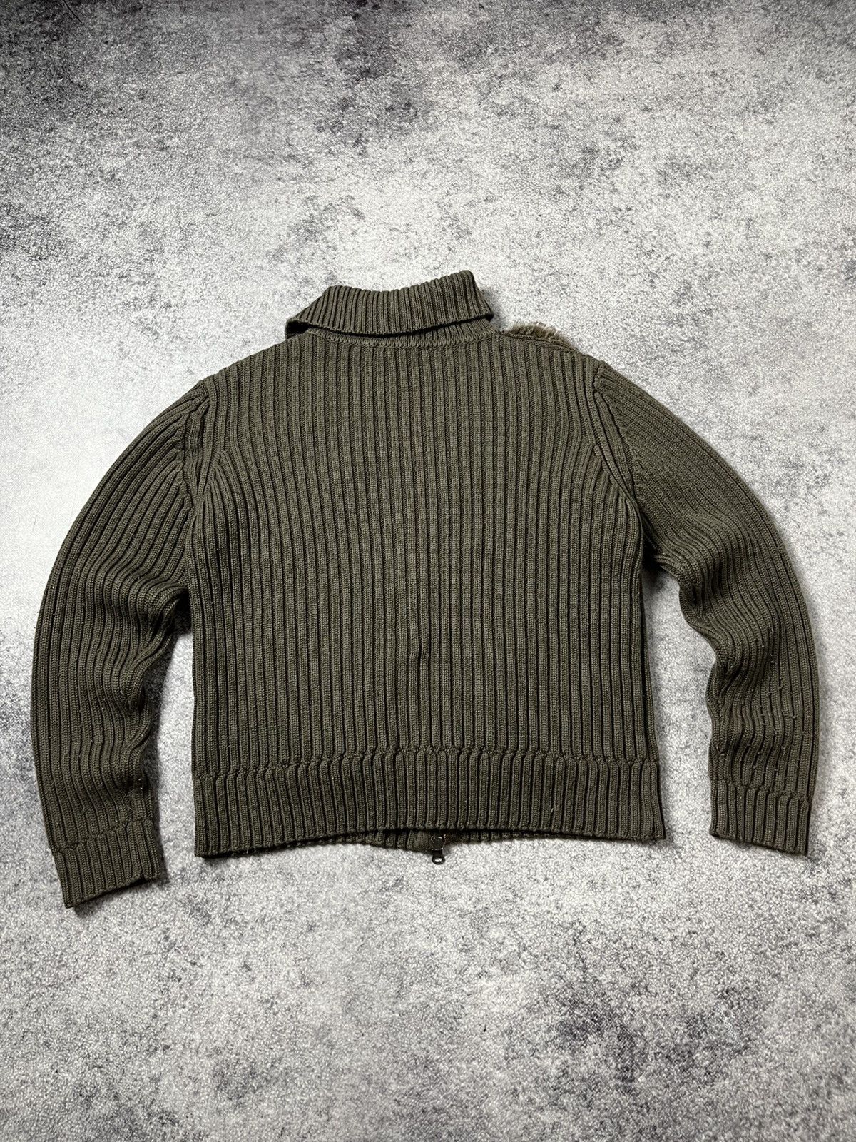 Hysteric Glamour 🔥FAUX FUR IF SIX WAS NINE VIBE CROPPED ZIP SWEATER JACKET Size US S / EU 44-46 / 1 - 10 Thumbnail